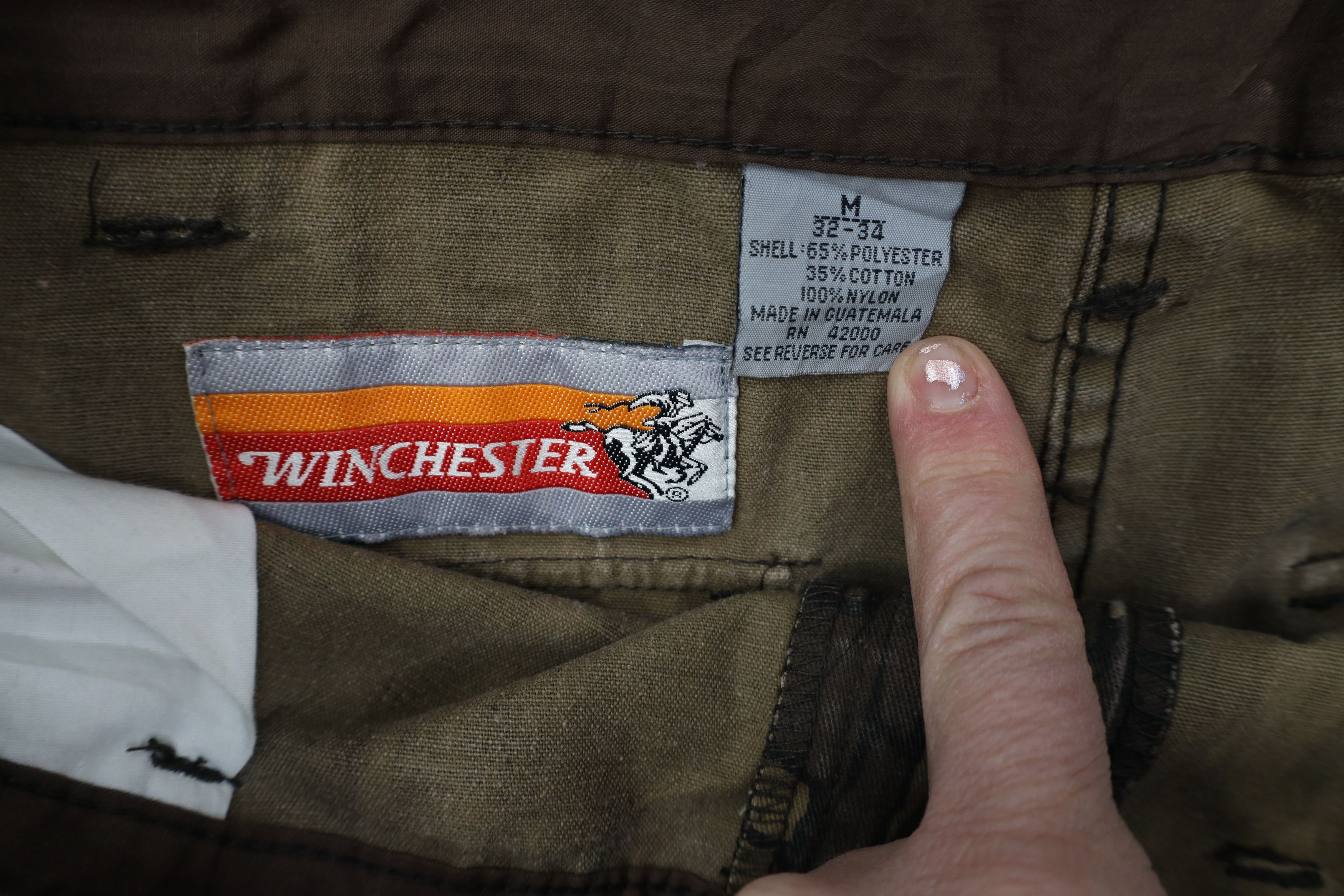Winchester Vintage 90s Winchester Trebark Camouflage Field Brush Pants Size US 34 / EU 50 - 8 Thumbnail