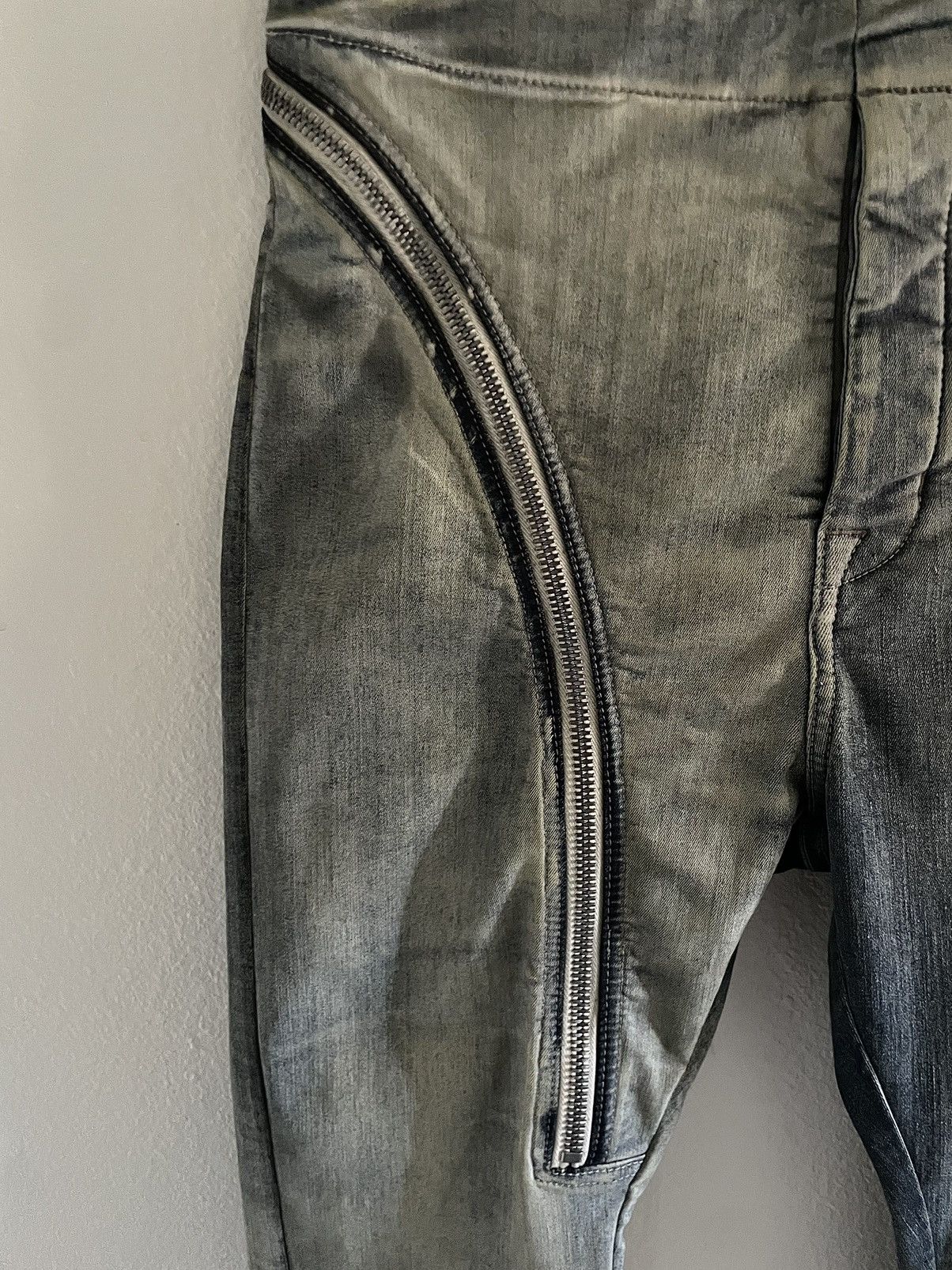 Rick Owens × Rick Owens Drkshdw Rick Owens Drkshdw Sky/Orange Aircuts Samples Size US 30 / EU 46 - 4 Thumbnail