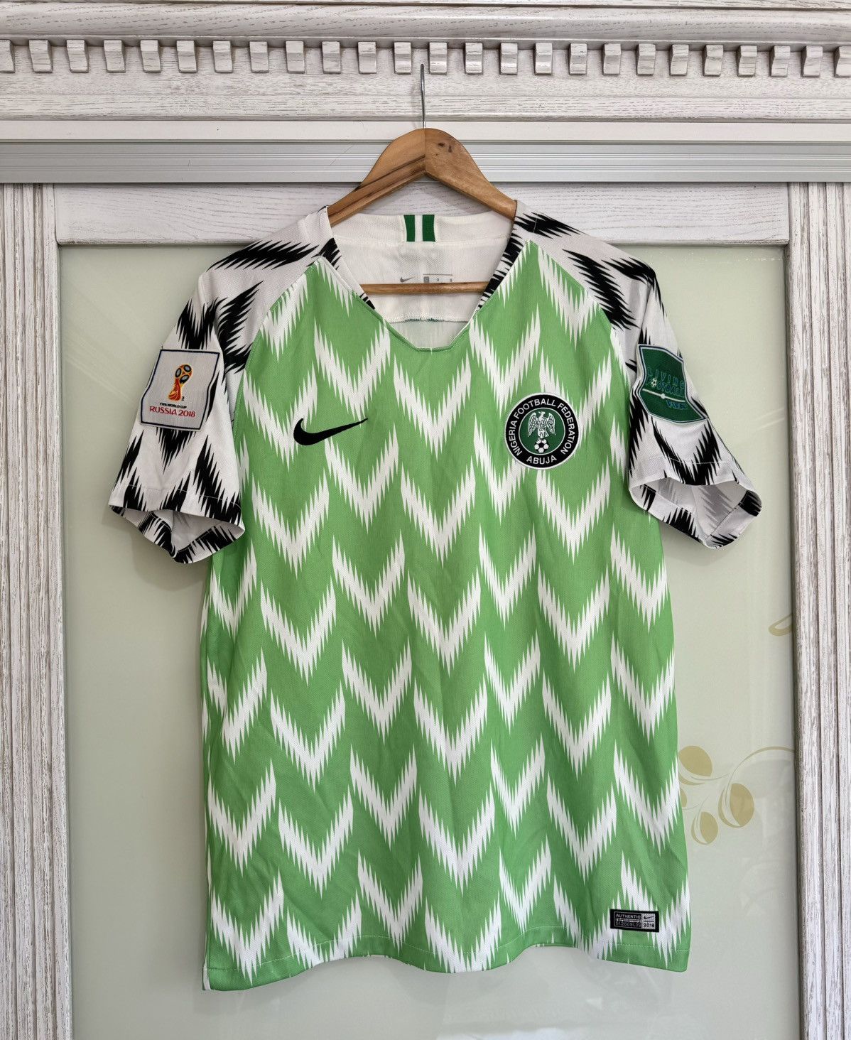 Nike Soccer Jersey Nigeria 2018 2019 Home Soccer Jersey Football Kit Shirt Grailed