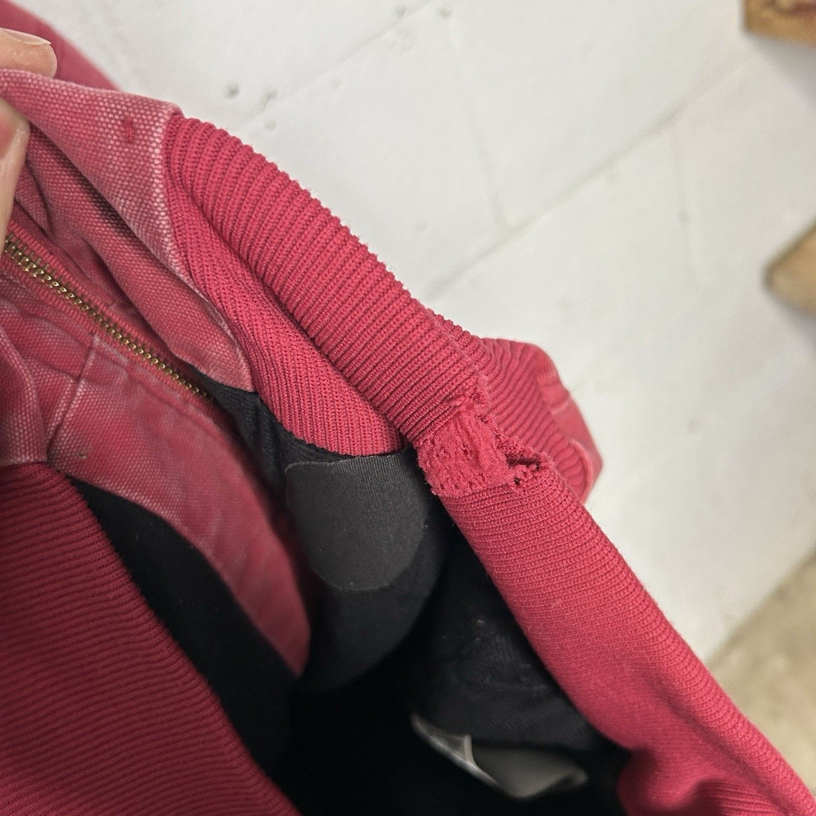 Carhartt Y2K Carhartt Quilted Hooded Jacket “Crabapple Pink” WJ130 Size US XL / EU 56 / 4 - 10 Thumbnail