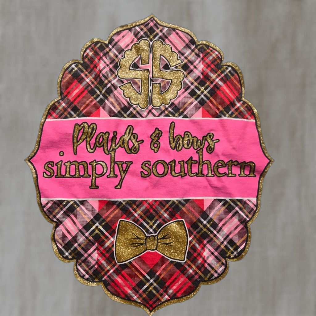 Vintage Simply Southern Shirt Blue Long Sleeve Adults L Solid Bow Patch Size L / US 10 / IT 46 - 1 Thumbnail