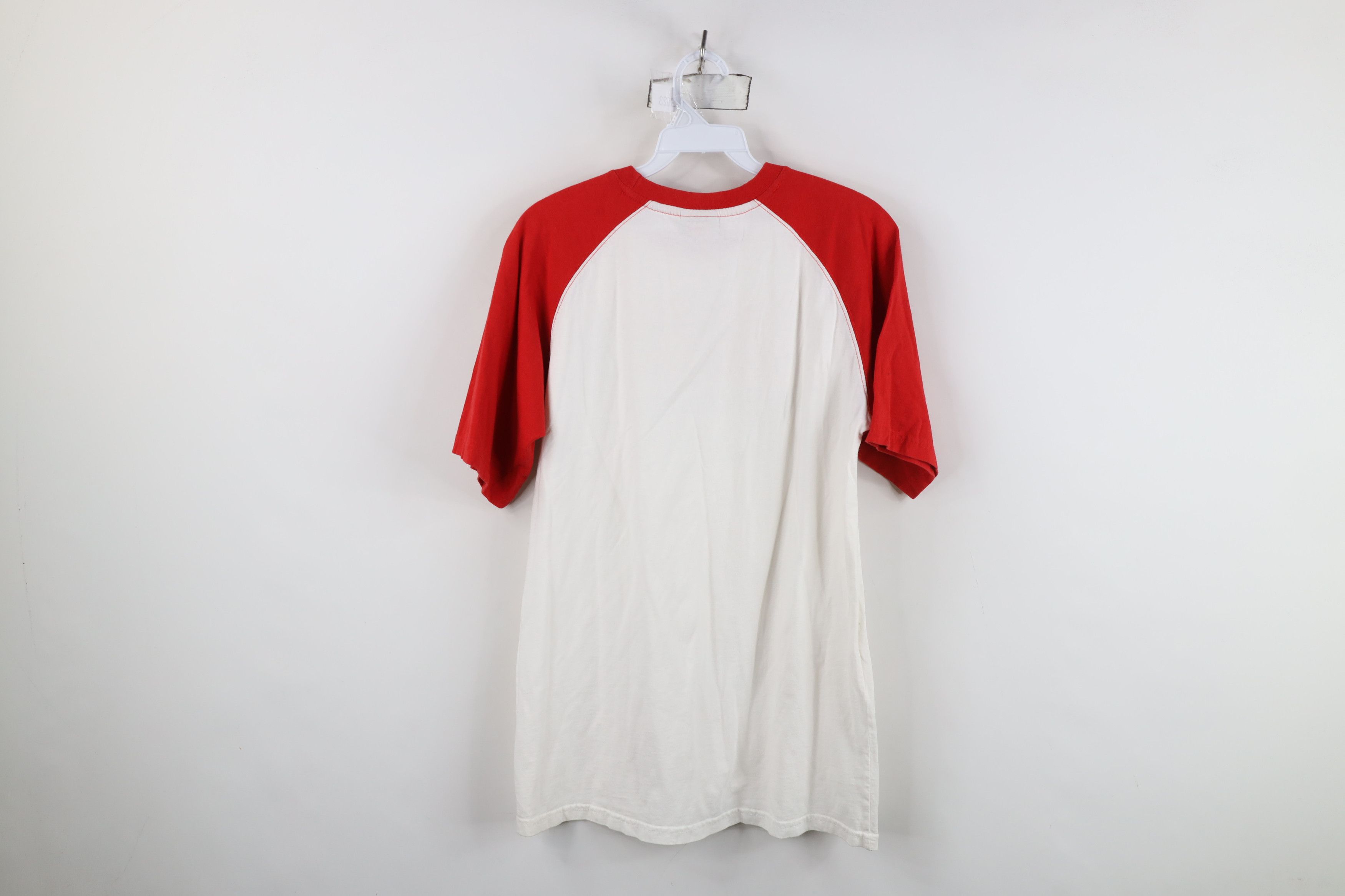 Nike Vintage Y2K Nike Swoosh Cincinnati Reds Raglan T-Shirt Size US S / EU 44-46 / 1 - 9 Thumbnail
