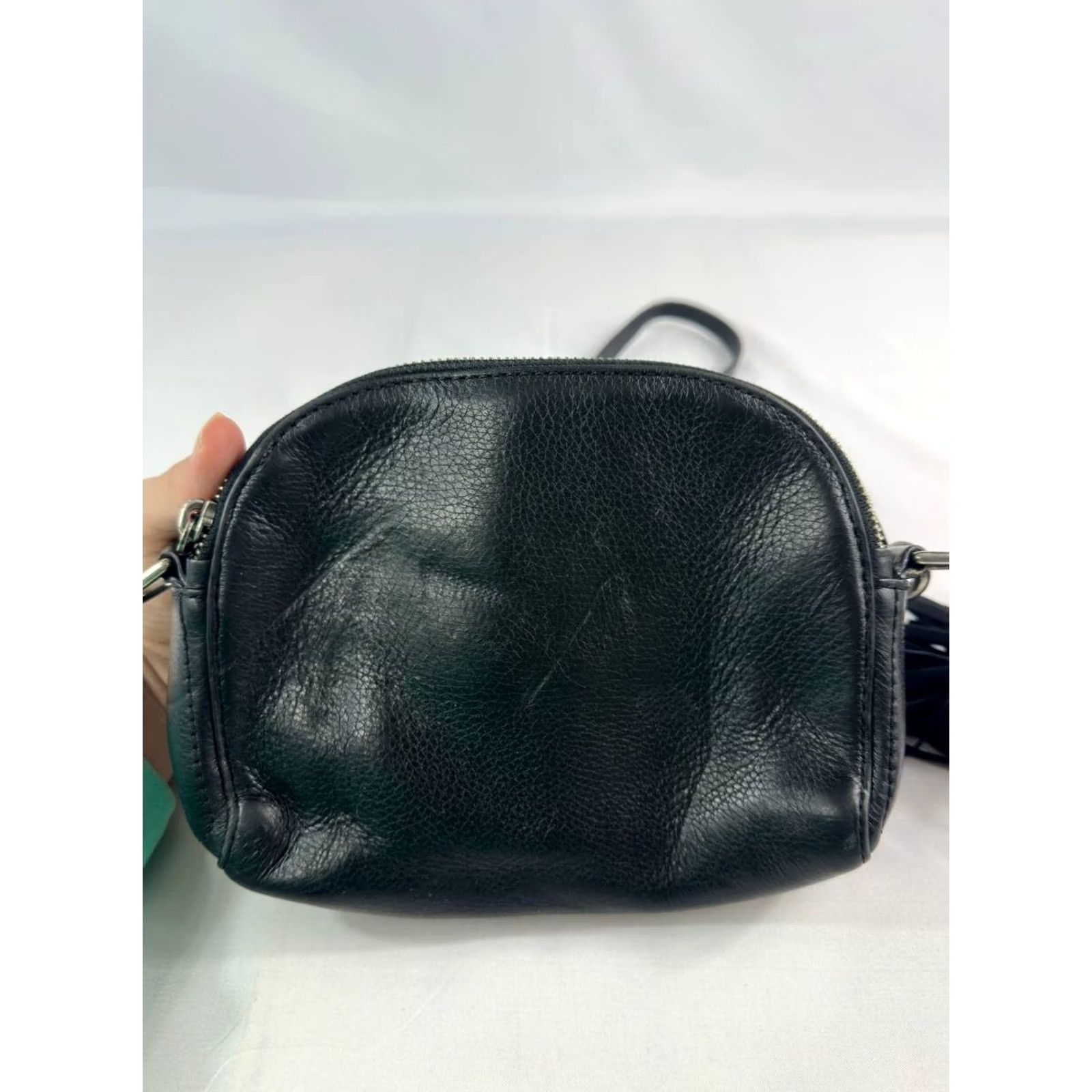 Marc Jacobs Marc Jacobs The Snapshot Crossbody Bag Leather Black Womens Size ONE SIZE - 5 Thumbnail