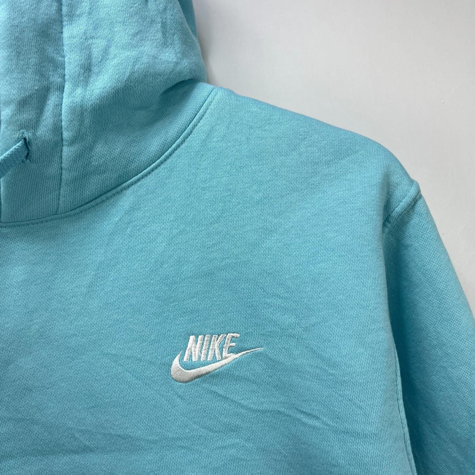 Nike Vintage Y2K Nike Hoodie Size XS Baby Blue Size US XS / EU 42 / 0 - 2 Thumbnail
