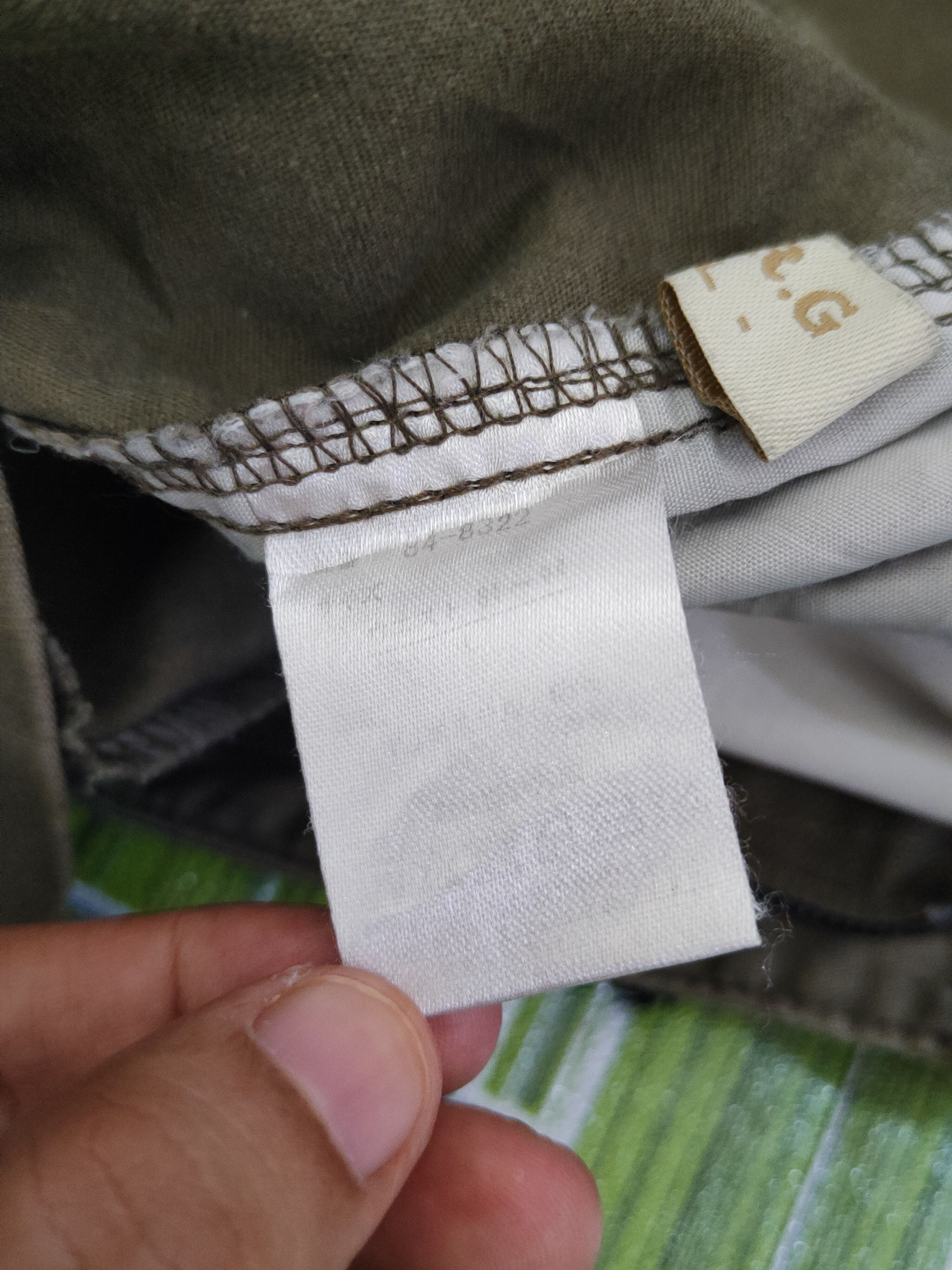 Japanese Brand O.R.G Olive Faded Multipocket Tactical Cargo Pants #S2453 Size US 31 - 17 Thumbnail