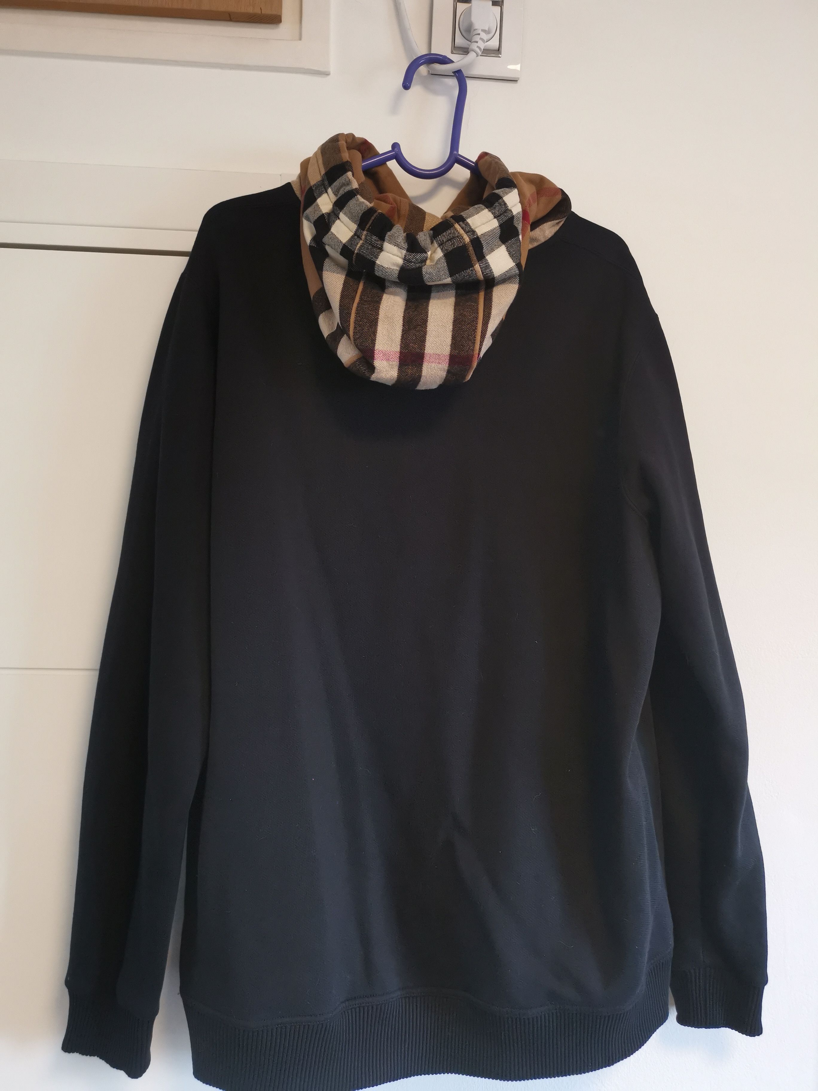 Burberry Burberry Samuel Check Hoodie Size US L / EU 52-54 / 3 - 2 Thumbnail