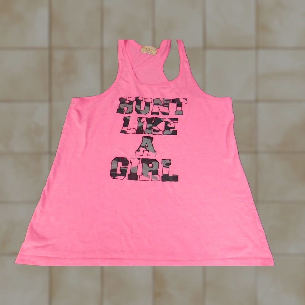 Vintage Bobbie Brooks Womens Tank L Pink Stretch Crew Neck Pullover Casual Basic Regular Size L / US 10 / IT 46 - 1 Thumbnail