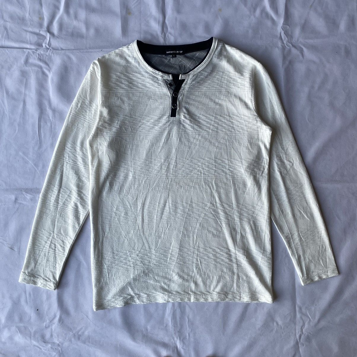 Japanese Brand × Le Grande Bleu (L.G.B.) × semanticdesign Japanese Semantic Design Double Layer Gothic Long Sleeve Size US S / EU 44-46 / 1 - 1 Thumbnail