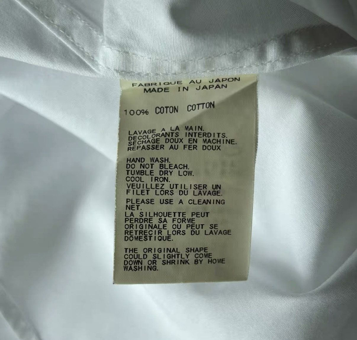 Yohji Yamamoto Yohji Yamamoto 10aw Peter Pan Collar White Shirt K4 Size US M / EU 48-50 / 2 - 6 Thumbnail