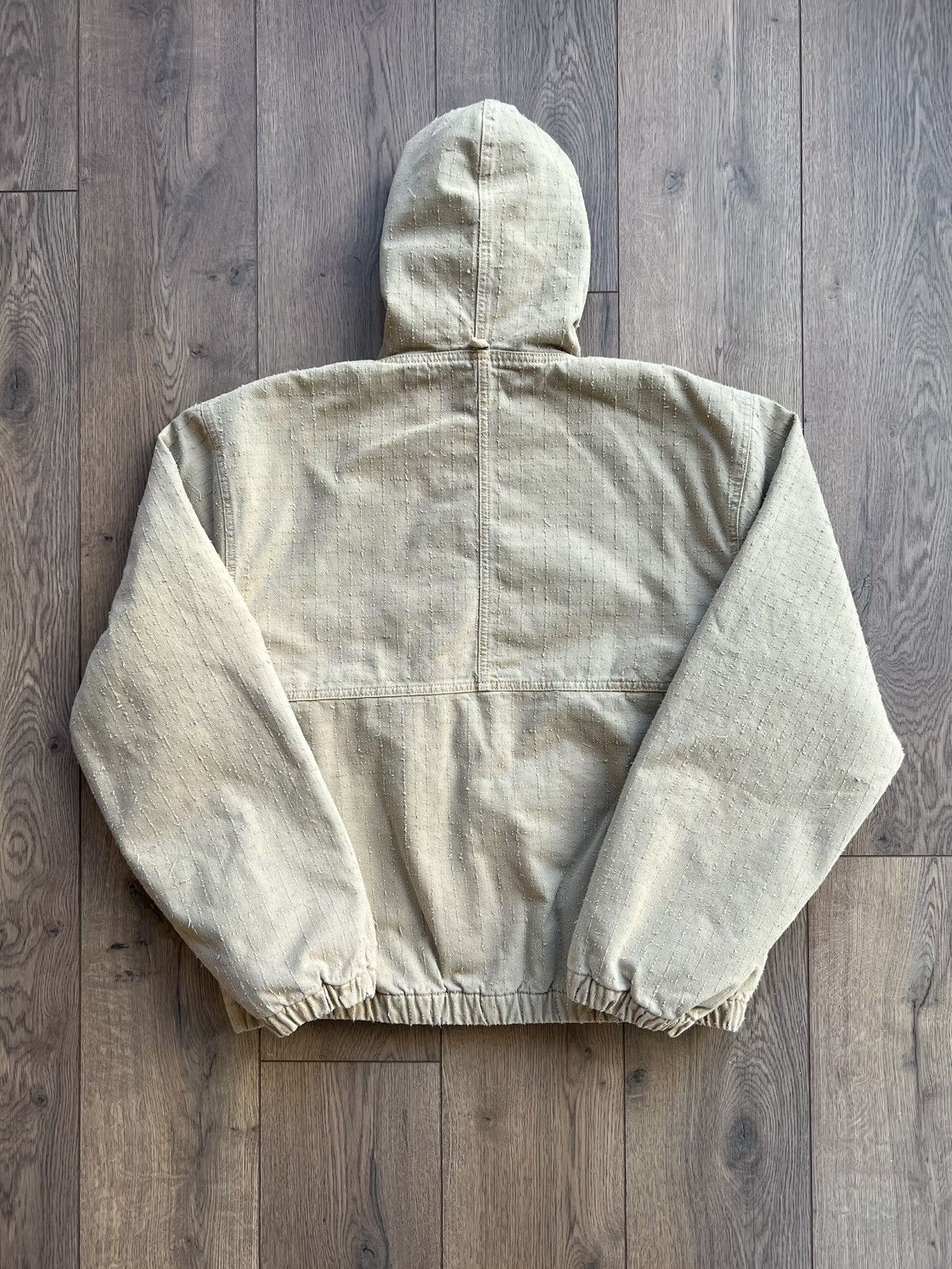 Stussy Stussy Canvas Needlepunch Work Jacket “Khaki” XL Size US XL / EU 56 / 4 - 4 Thumbnail