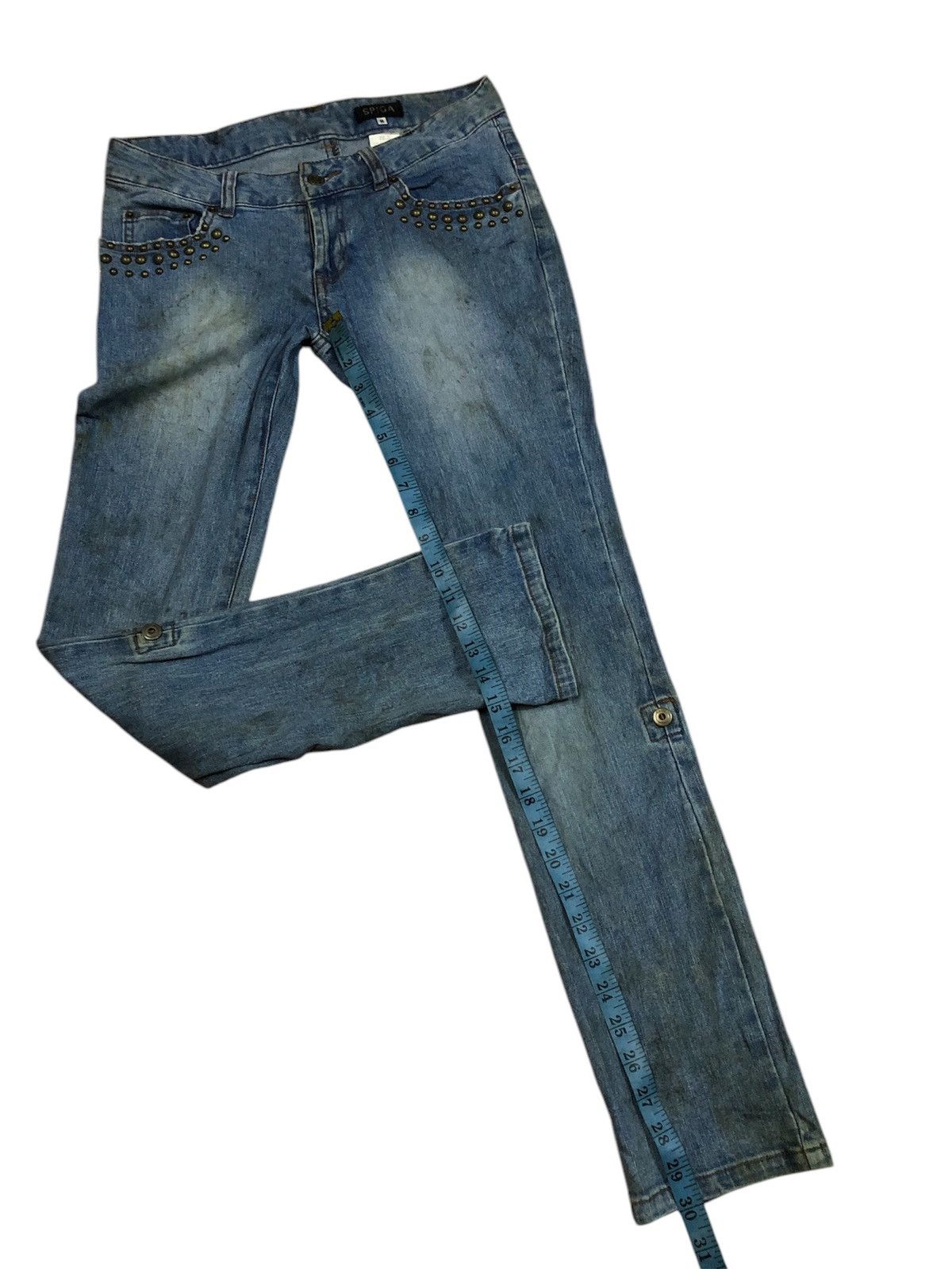 Designer × Japanese Brand SPIGA JEANS N-061402 Size 30" / US 8 / IT 44 - 20 Thumbnail
