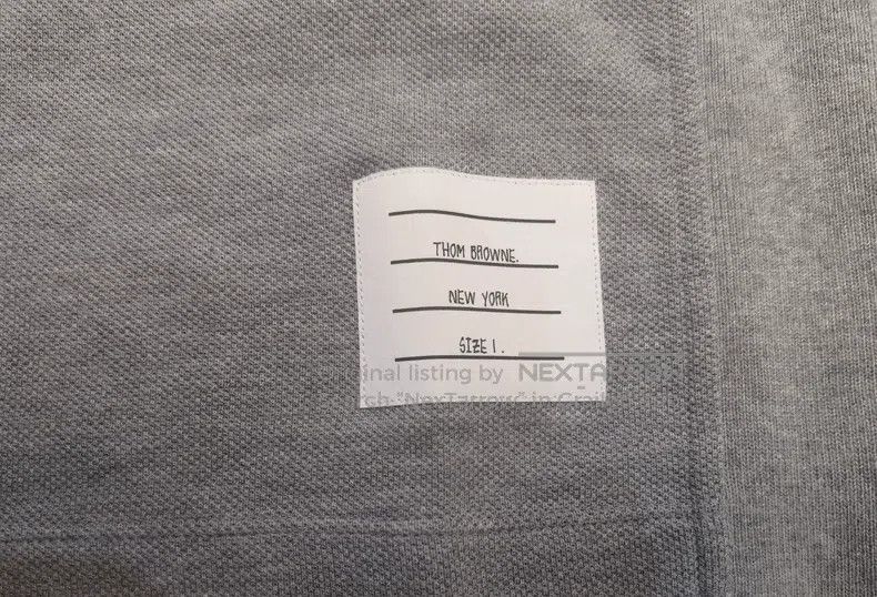 Thom Browne Thom Browne Gray short-sleeved Size US S / EU 44-46 / 1 - 4 Thumbnail