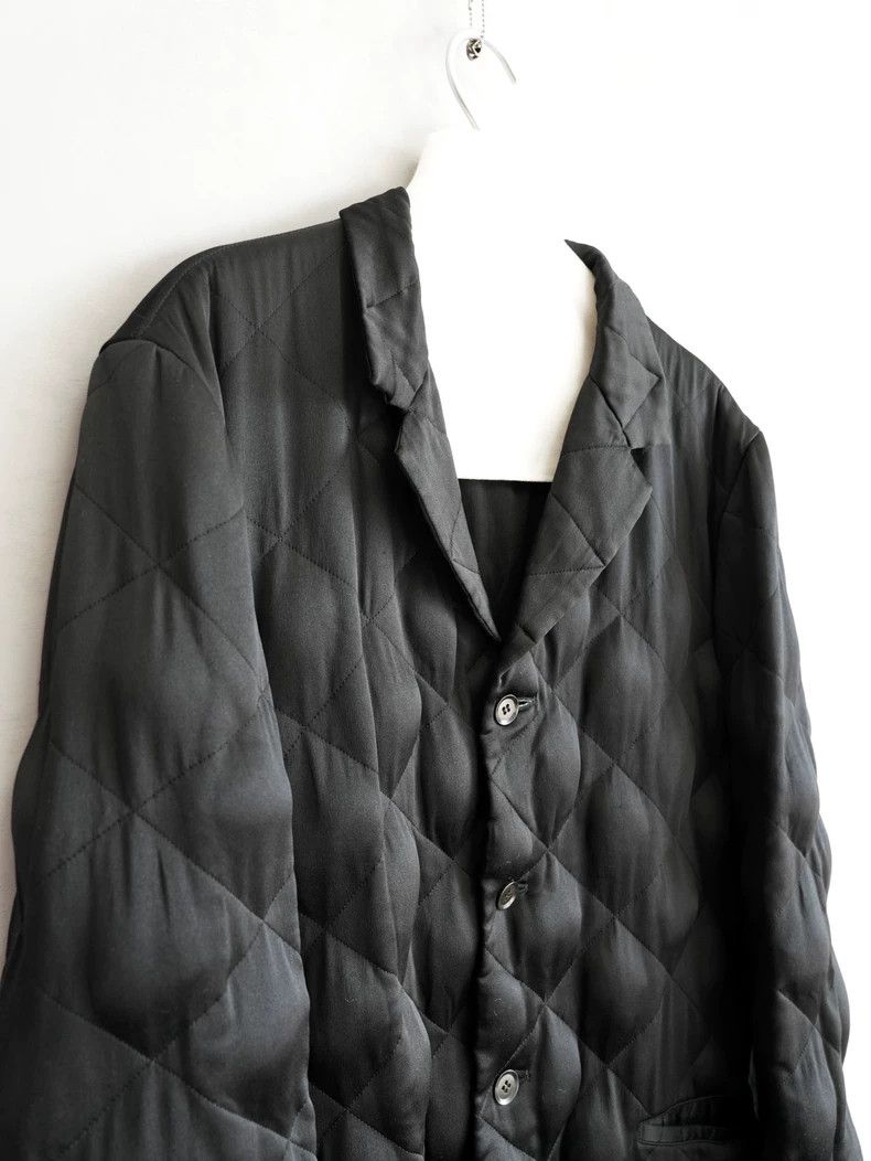 Yohji Yamamoto Yohji Yamamoto 00AW hand-stitched silk cotton-padded jacke Size US M / EU 48-50 / 2 - 4 Thumbnail