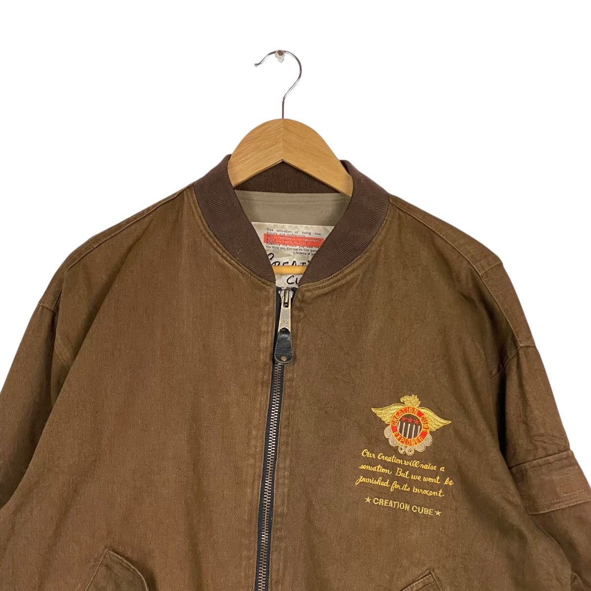 Creative Recreation × Japanese Brand Creation Cube Sensation Bomber Jacket Size US M / EU 48-50 / 2 - 3 Thumbnail