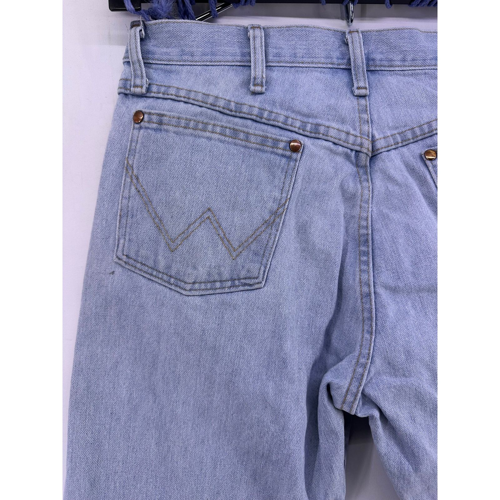 Wrangler Vintage Wrangler Demin Jeans Copper Pockets Size 32W30L Size US 32 / EU 48 - 11 Thumbnail