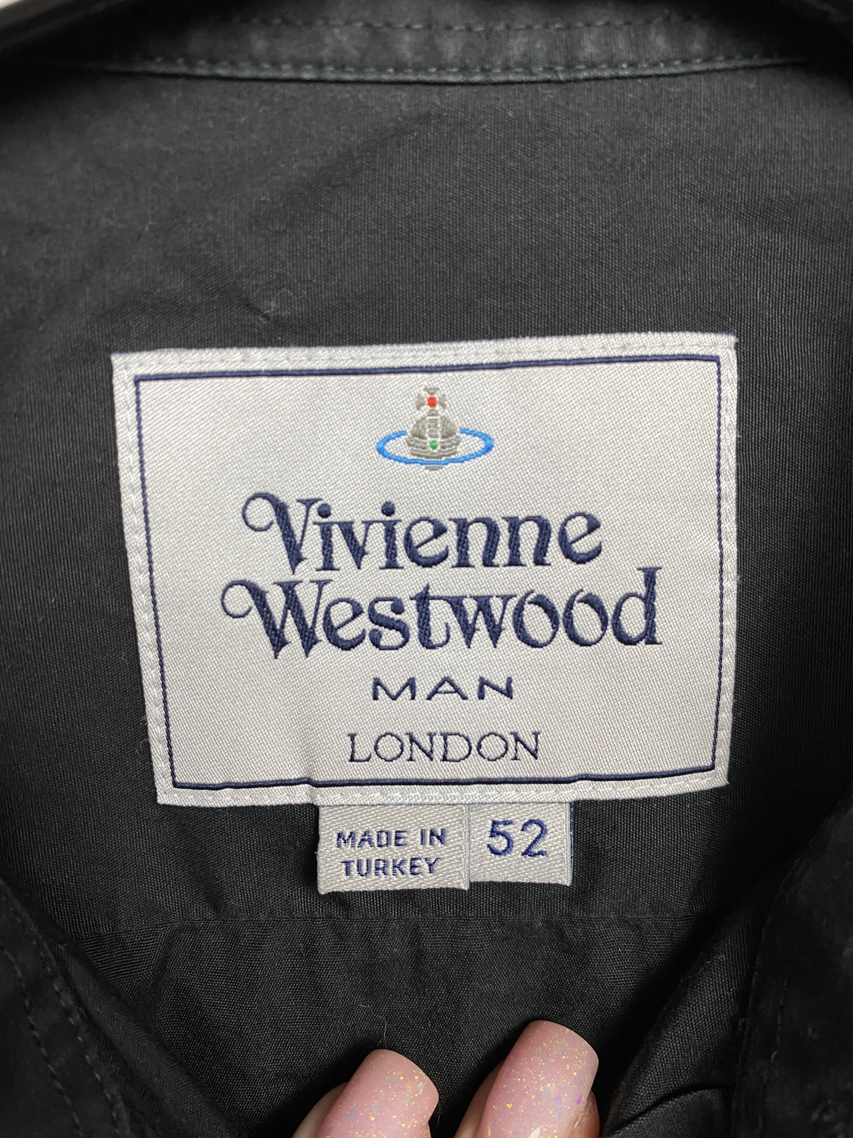 Vivienne Westwood Vivienne Westwood Vintage Mens Long Sleeve Shirt Size US L / EU 52-54 / 3 - 4 Thumbnail