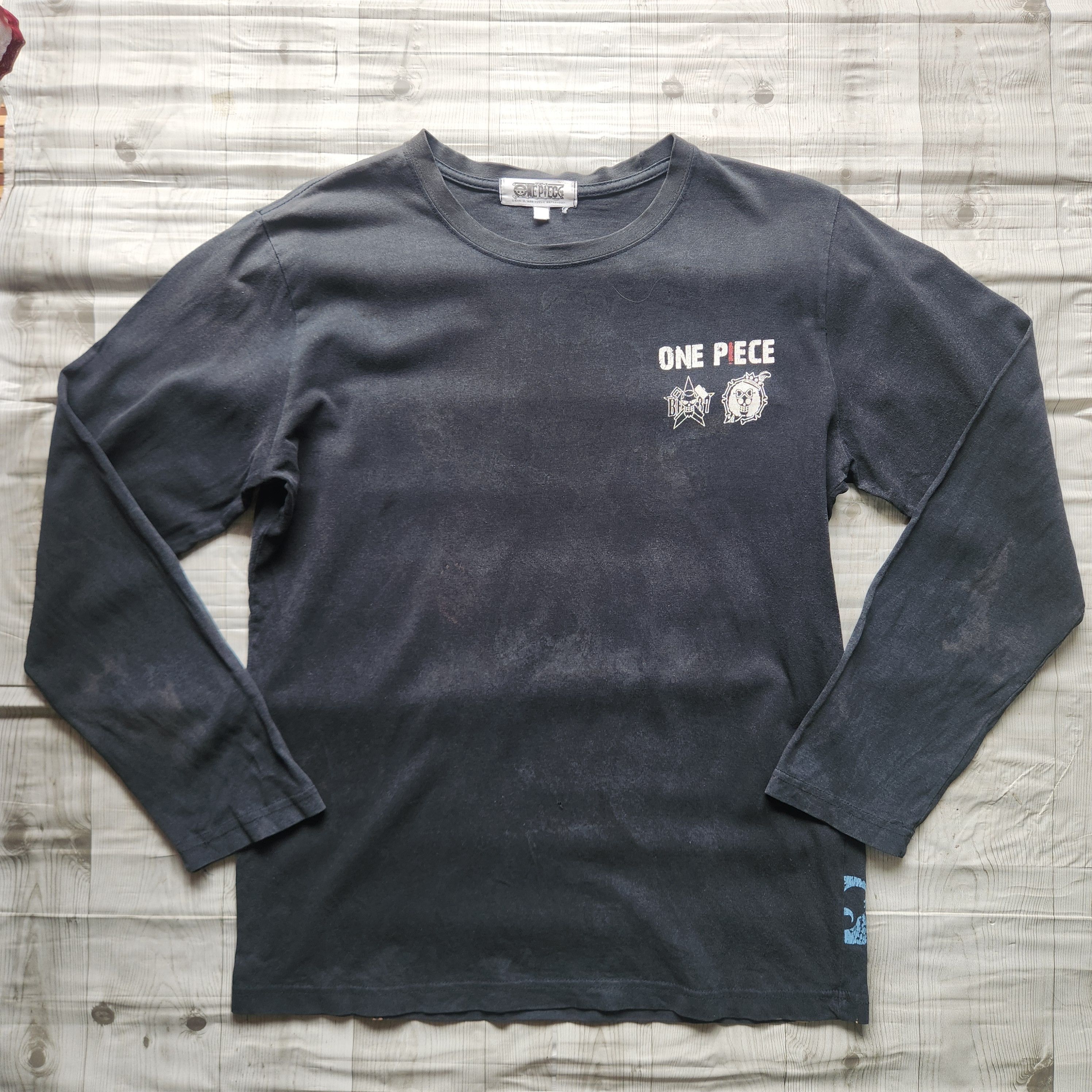 One Piece × Vintage Vintage Japan One Piece Anime Long Sleeves TShirt Size US M / EU 48-50 / 2 - 2 Thumbnail