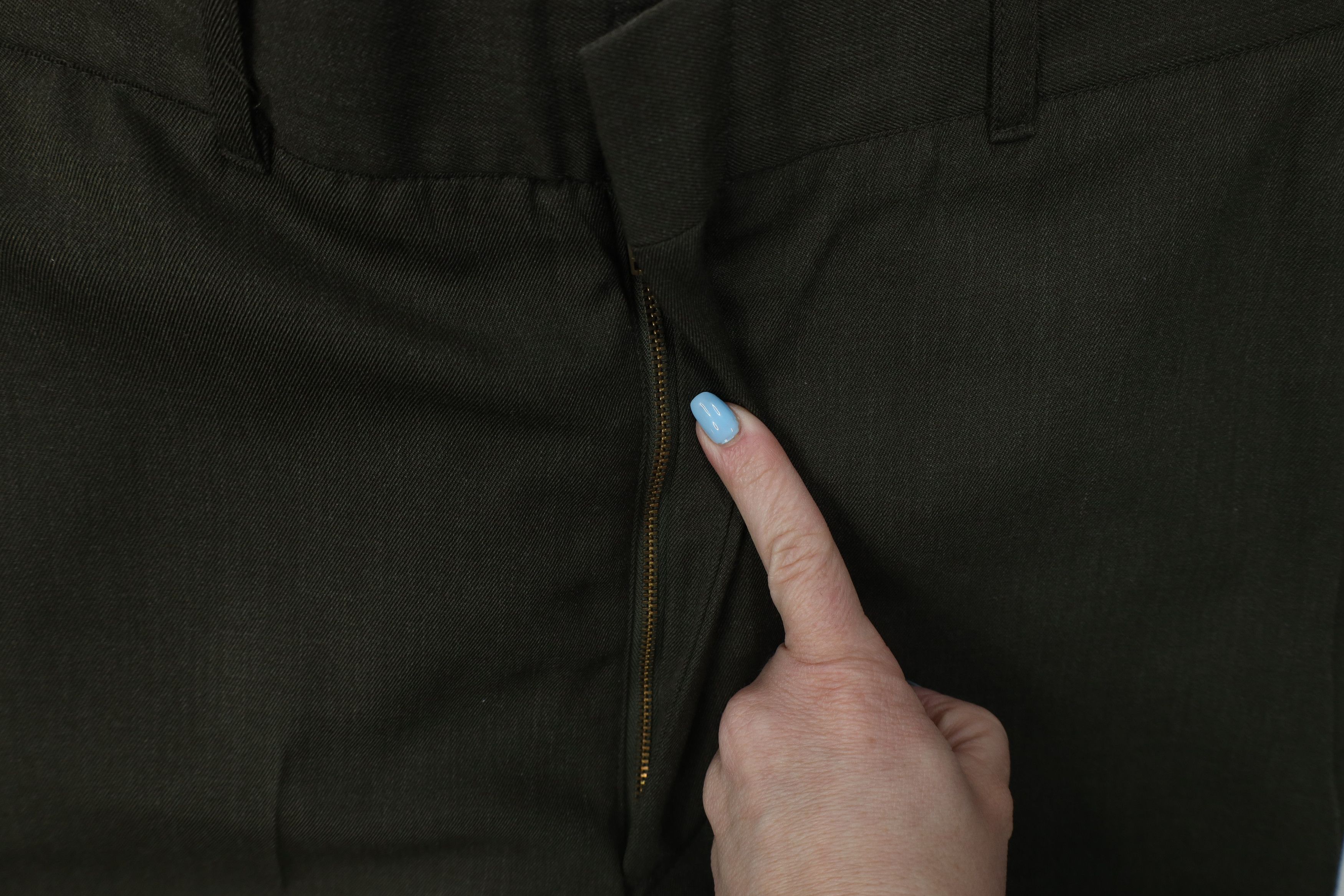 Vintage Vintage 90s Marines Green Shade 2212 Wide Leg Pants USA Size US 34 / EU 50 - 6 Thumbnail