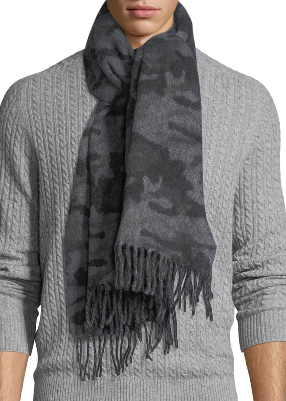 Canada Goose Canada Goose Wool Blend Scarf Camo Print Size ONE SIZE - 1 Thumbnail