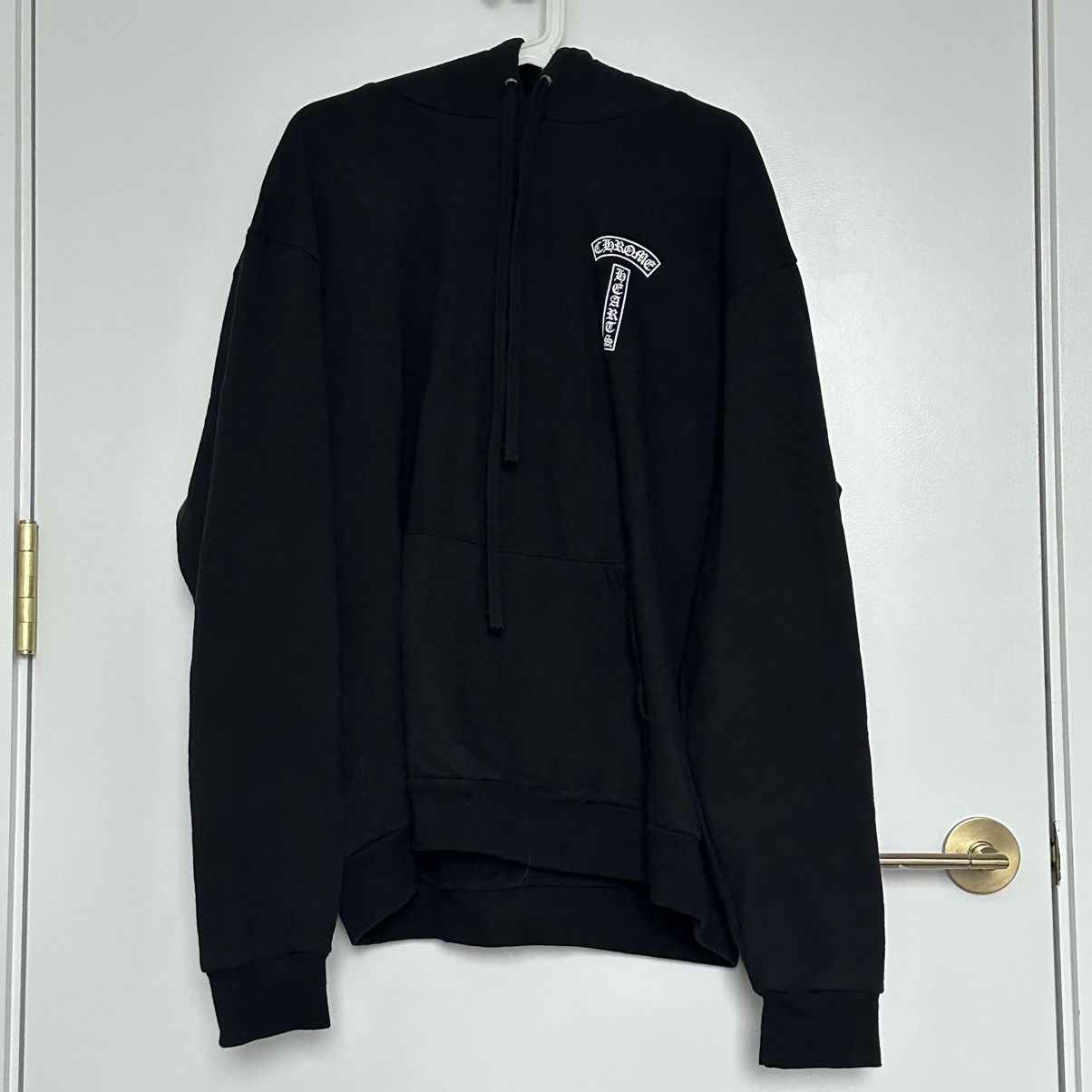 再入荷未定・希少品【CHROME HEARTS】Fuck You Tbarlogo hoodie Women's Tbar Logo 