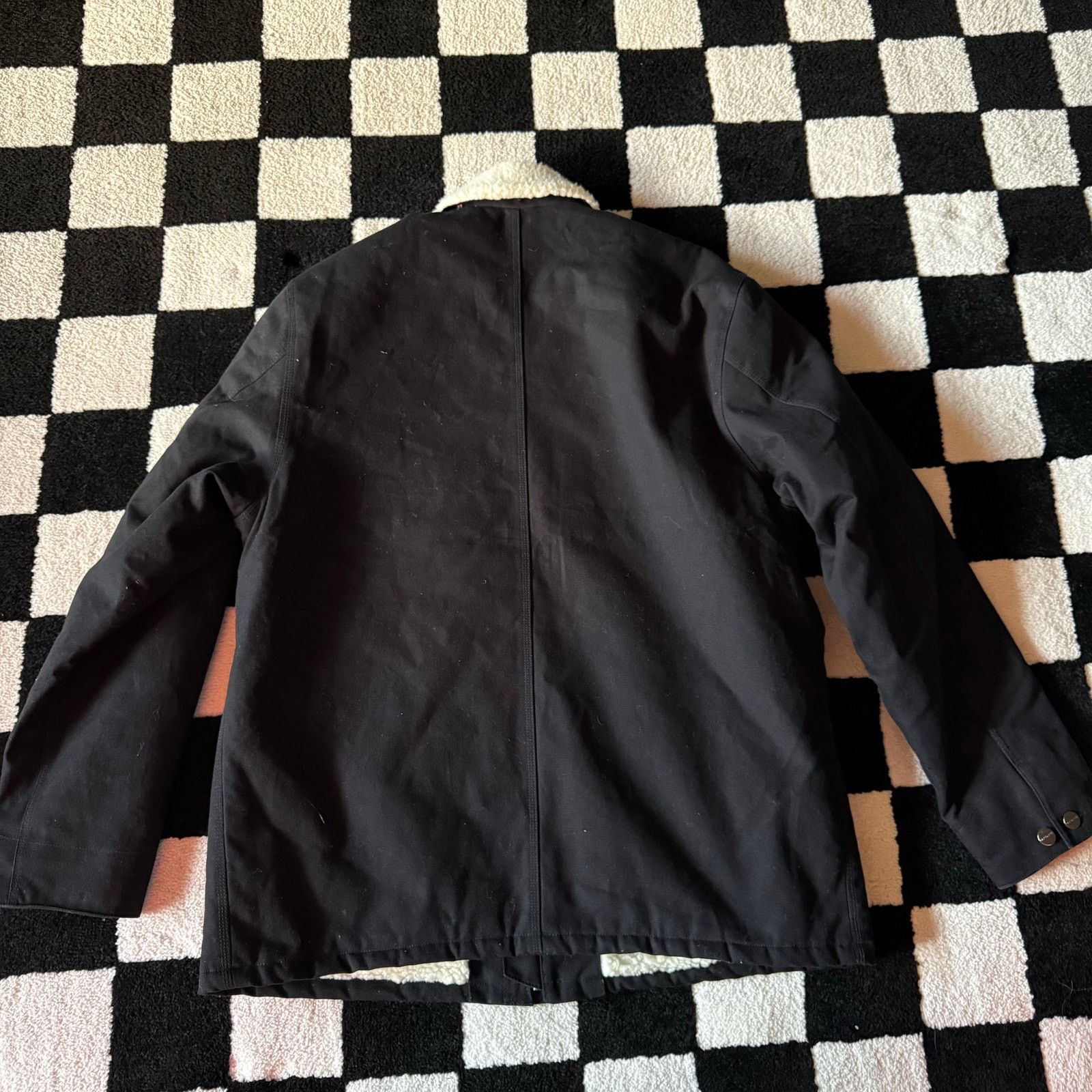 Carhartt Wip Carhartt WIP fleece lined canvas barn jacket Size US XL / EU 56 / 4 - 3 Thumbnail