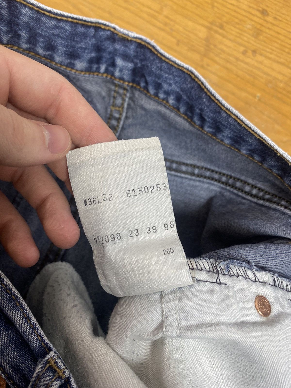 Levi's × Levi's Vintage Clothing × Vintage Vintage 90s Levi’s 615 jeans denim Size US 36 / EU 52 - 8 Thumbnail