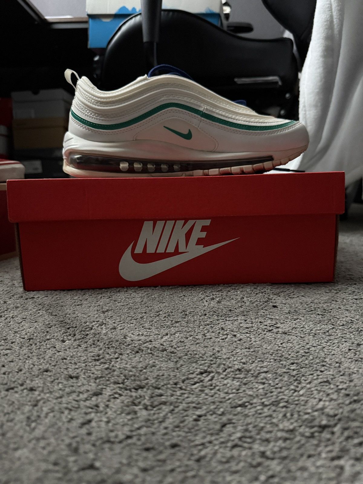 Nike Air max 97 Seahawks Size US 9.5 / IT 39.5 - 3 Thumbnail