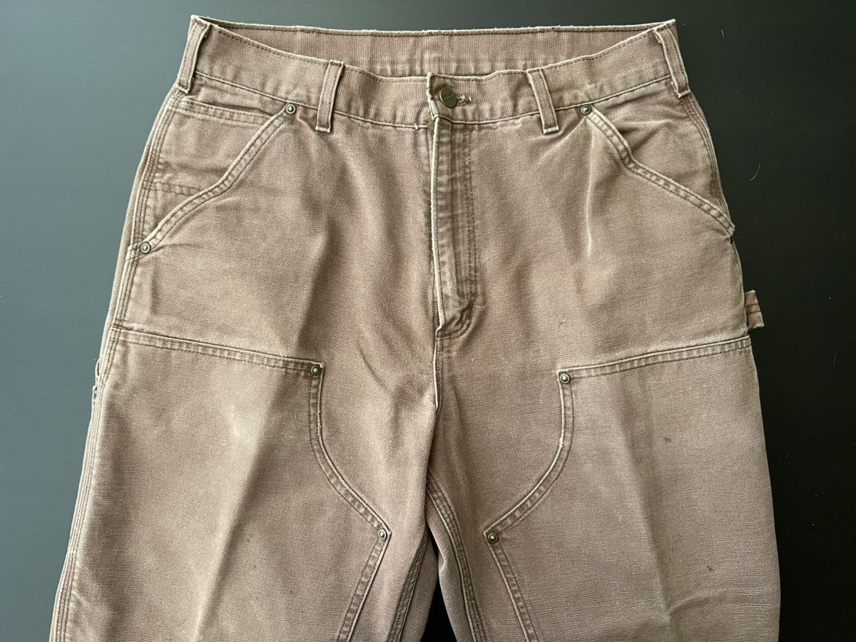 Carhartt Vintage Double Knee Carhartt Size US 33 - 3 Thumbnail