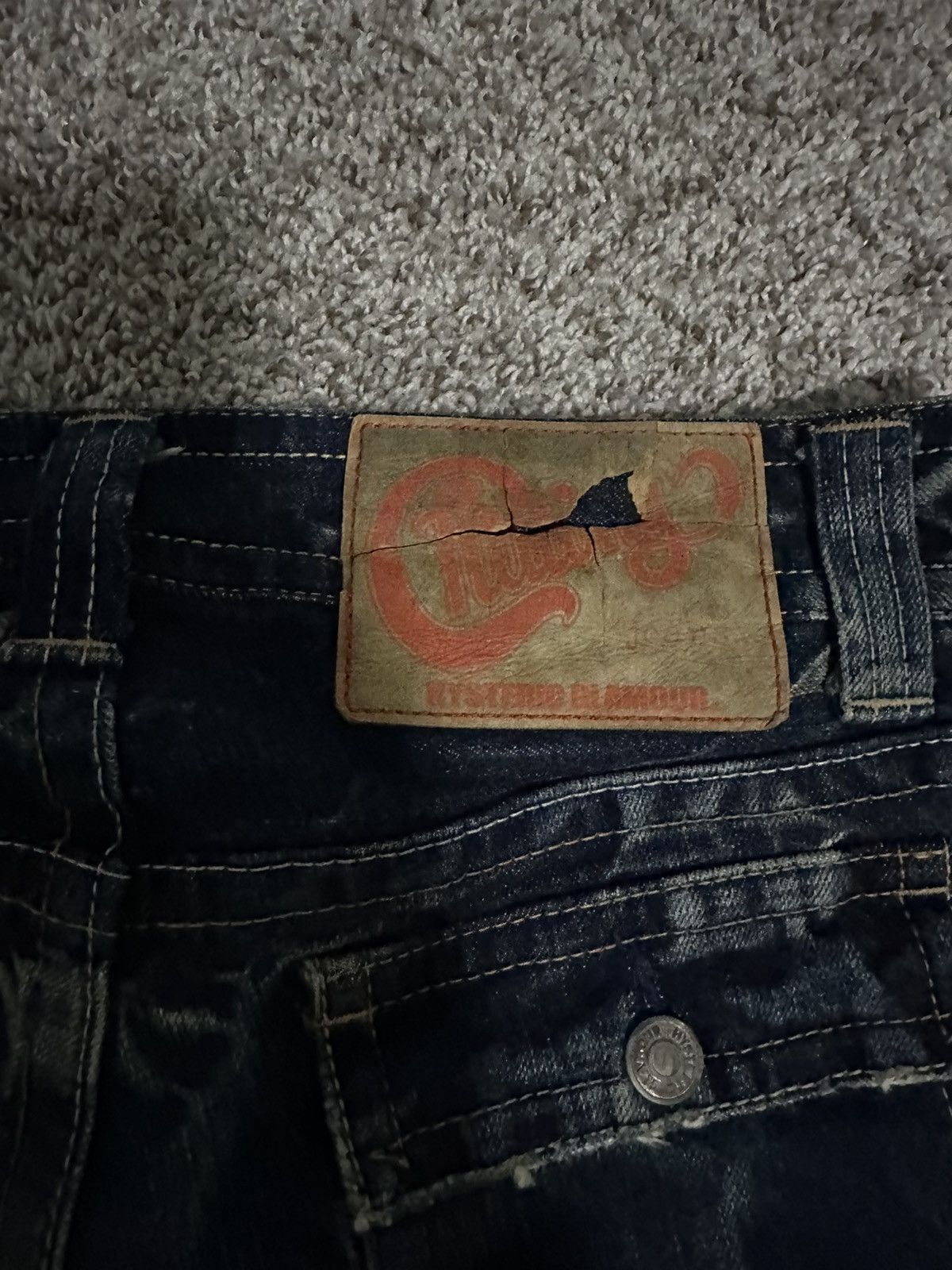 Hysteric Glamour Hysteric Glamour Vintage Flared Cargo Denim Size US 30 / EU 46 - 3 Thumbnail
