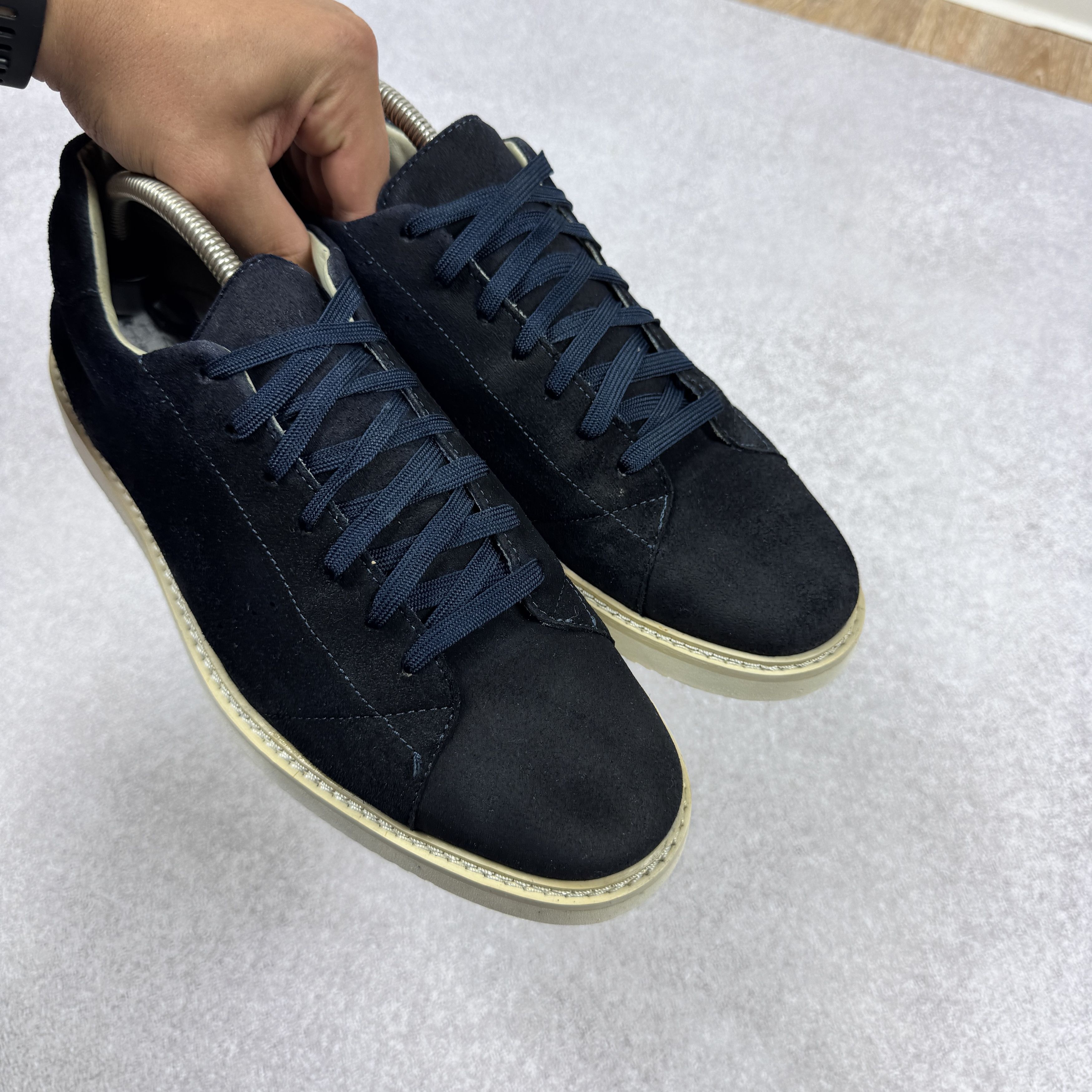 Gant Men`s Gant Navy Suede Low top Sneakers Size 43 / 9 / 27.5 cm Size US 10 / EU 43 - 3 Thumbnail