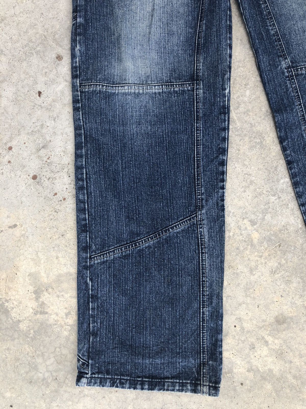 Japanese Brand Skulls Download Embroidered Jeans Baggy Jeans Hip Hop Size US 34 / EU 50 - 6 Thumbnail