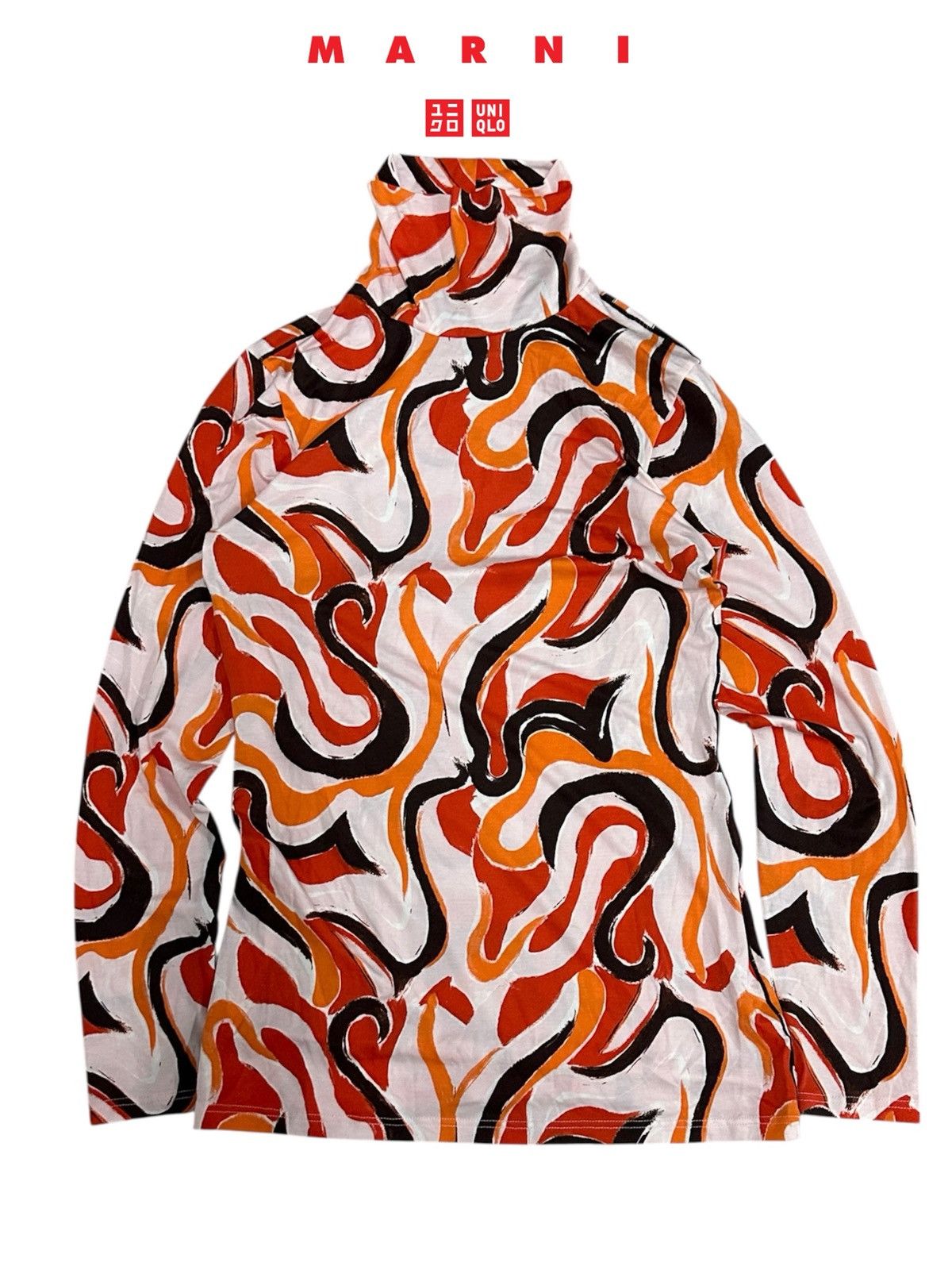 Marni SS22 Marni x Uniqlo Abstract Body Mesh L/S Size S / US 4 / IT 40 - 2 Thumbnail