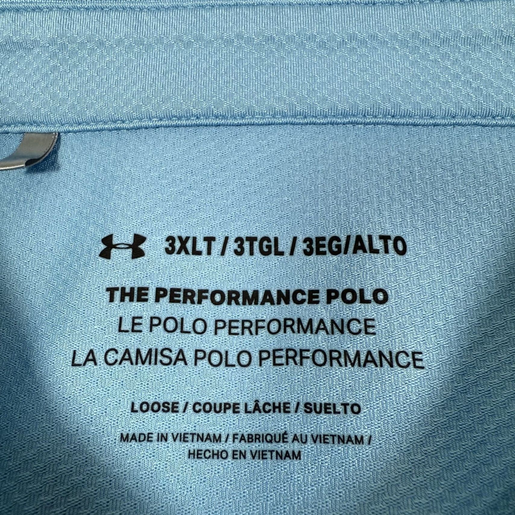 Under Armour Under Armour Polo Shirt Mens 3XL Blue Performance Golf Stretch Athletic Basic Shirt Size US XXL / EU 58 / 5 - 6 Thumbnail