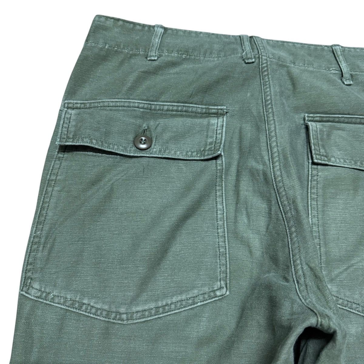Vintage Vintage 80s OG107 Us Army Fatigue Pants Repaired Size US 34 / EU 50 - 11 Thumbnail