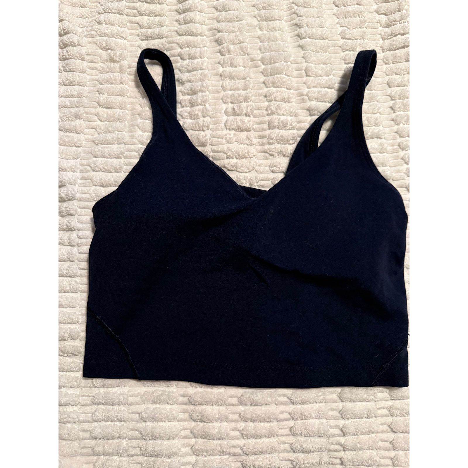 Lululemon Lululemon Navy Align Tank Top Women Yoga Workout 6 - C004 Size M / US 6-8 / IT 42-44 - 4 Thumbnail