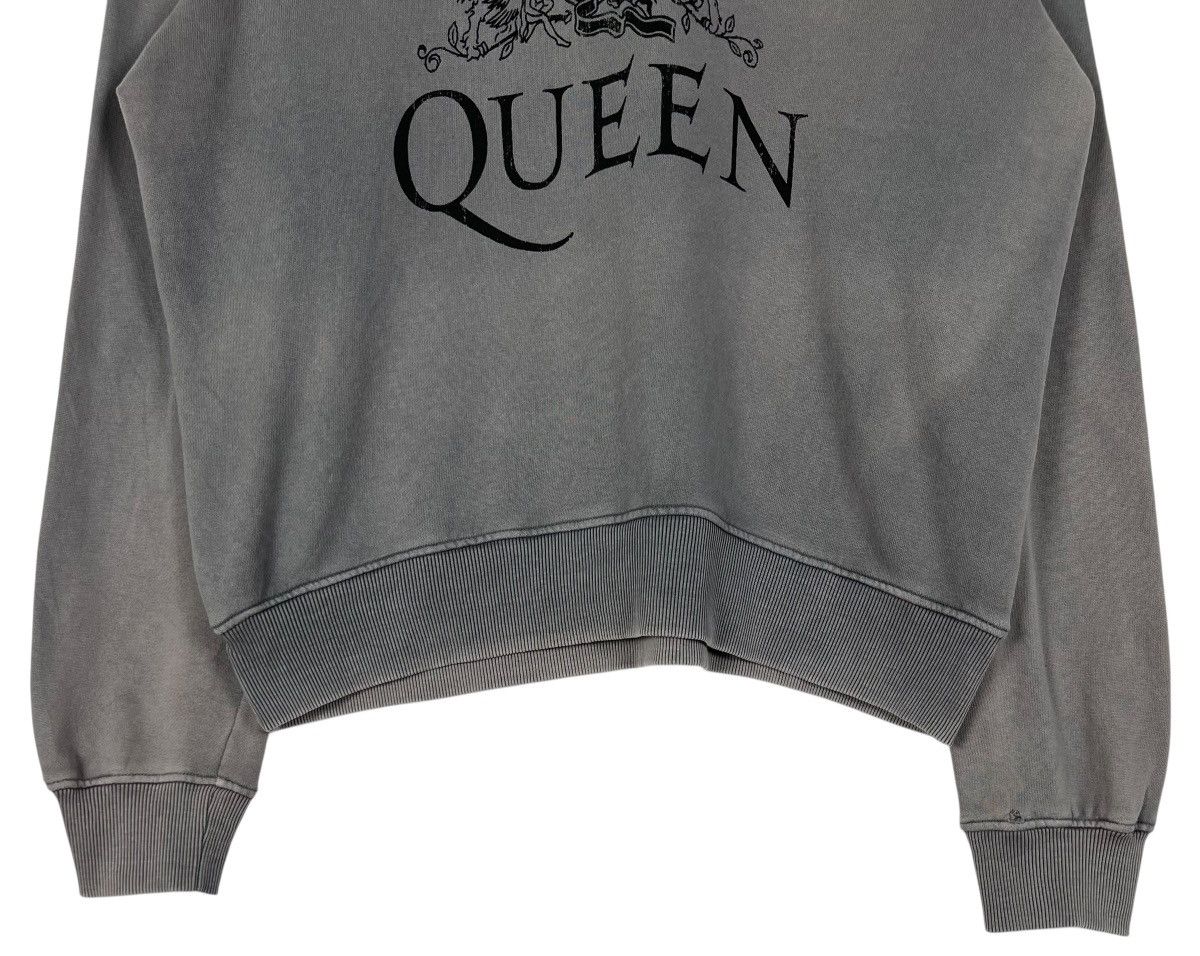 Band Tees Distressed QUEEN Freddie Mercury Sweatshirt Size US XL / EU 56 / 4 - 4 Thumbnail