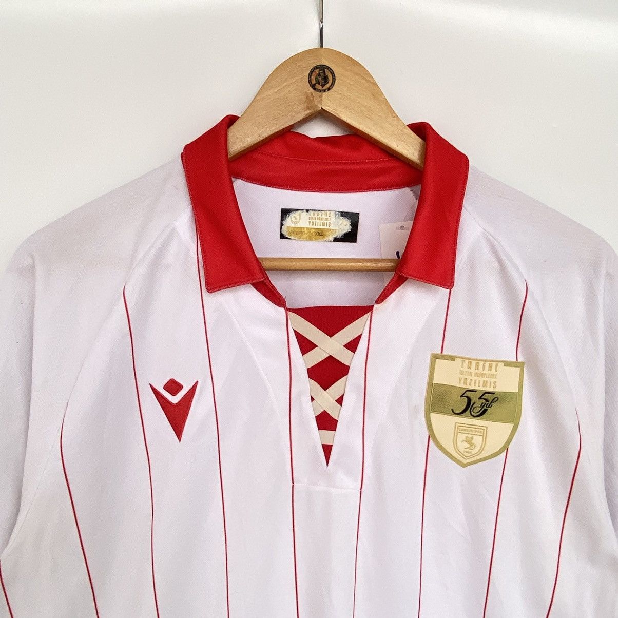 Other Vintage Yazilmis Shirt Football White/Red Pullover Size XXL Size US XXL / EU 58 / 5 - 4 Thumbnail