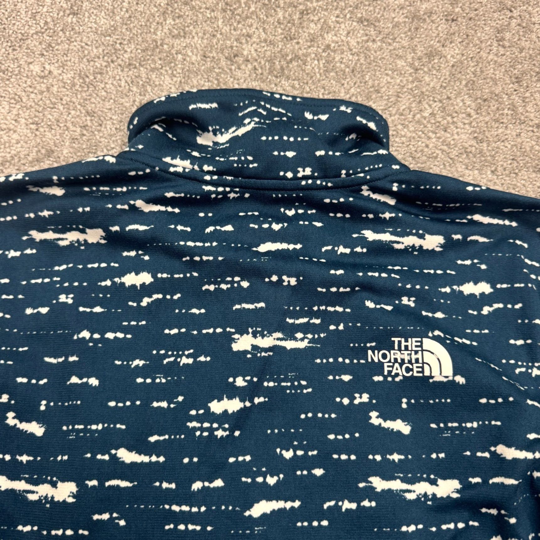 The North Face The North Face Motivation 2.0 Scatter Print Full Zip Jacket Mens Small Blue NWOT Jacket S Blue The North Face Mens Regular Jacket Size S / US 4 / IT 40 - 3 Thumbnail