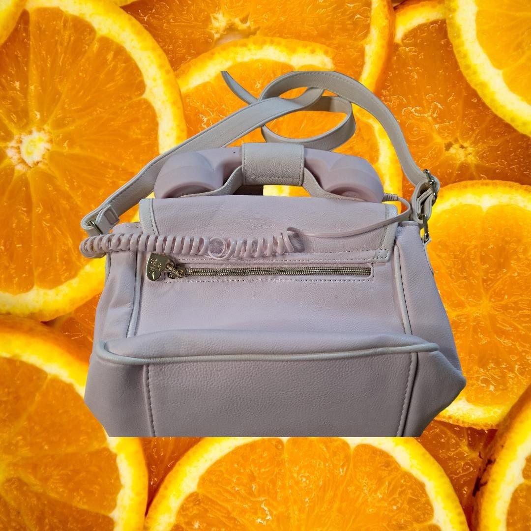 Betsey Johnson Pink Telephone Purse With Daisies Shoulder Ba