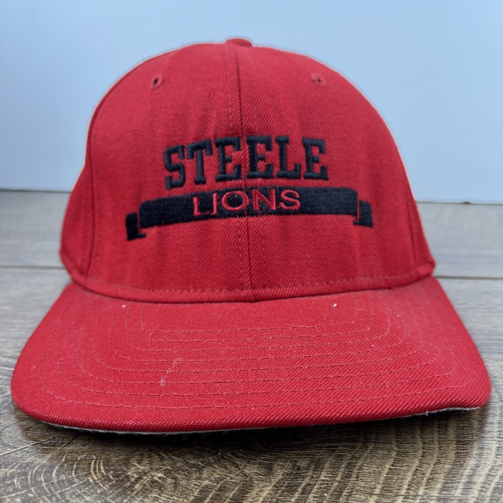 Other Steele Lions Hat Steele Red Hat Adjustable Adult Size Hat Re Size ONE SIZE - 1 Thumbnail