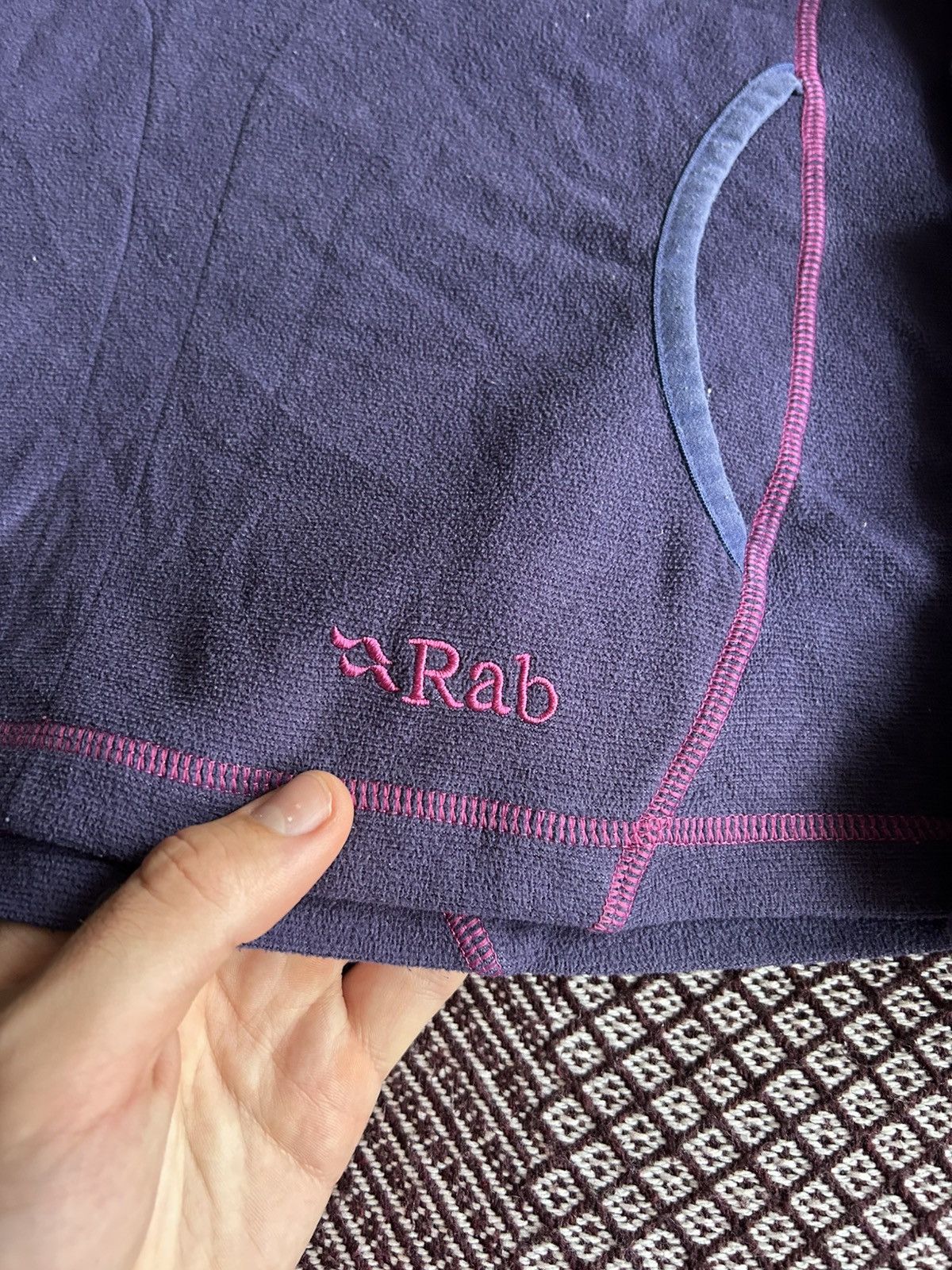 Rab Rab Polartec 1/4 Hoodie Women Fleece Outdoor Style Size UK10 Size M / US 6-8 / IT 42-44 - 3 Thumbnail
