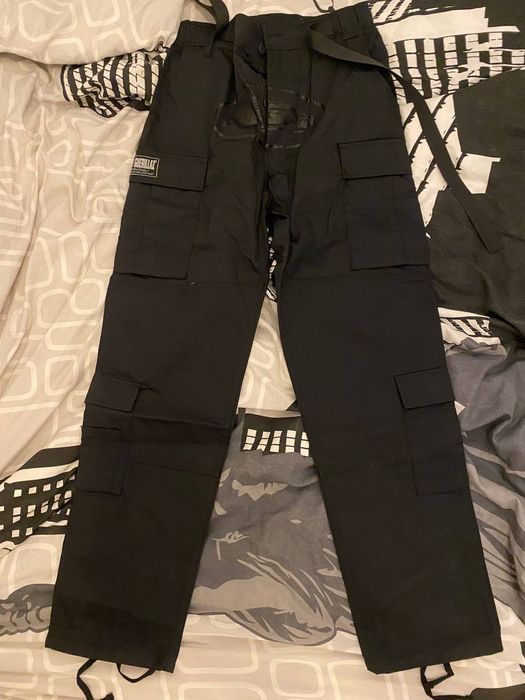 Corteiz Corteiz Cargo pants Black/Black (M) | Grailed