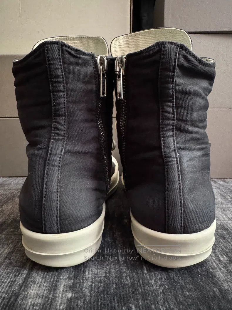 Rick Owens Rick Owens Double-thread silk-faced Converse shoes Size US 11 / EU 44 - 4 Thumbnail