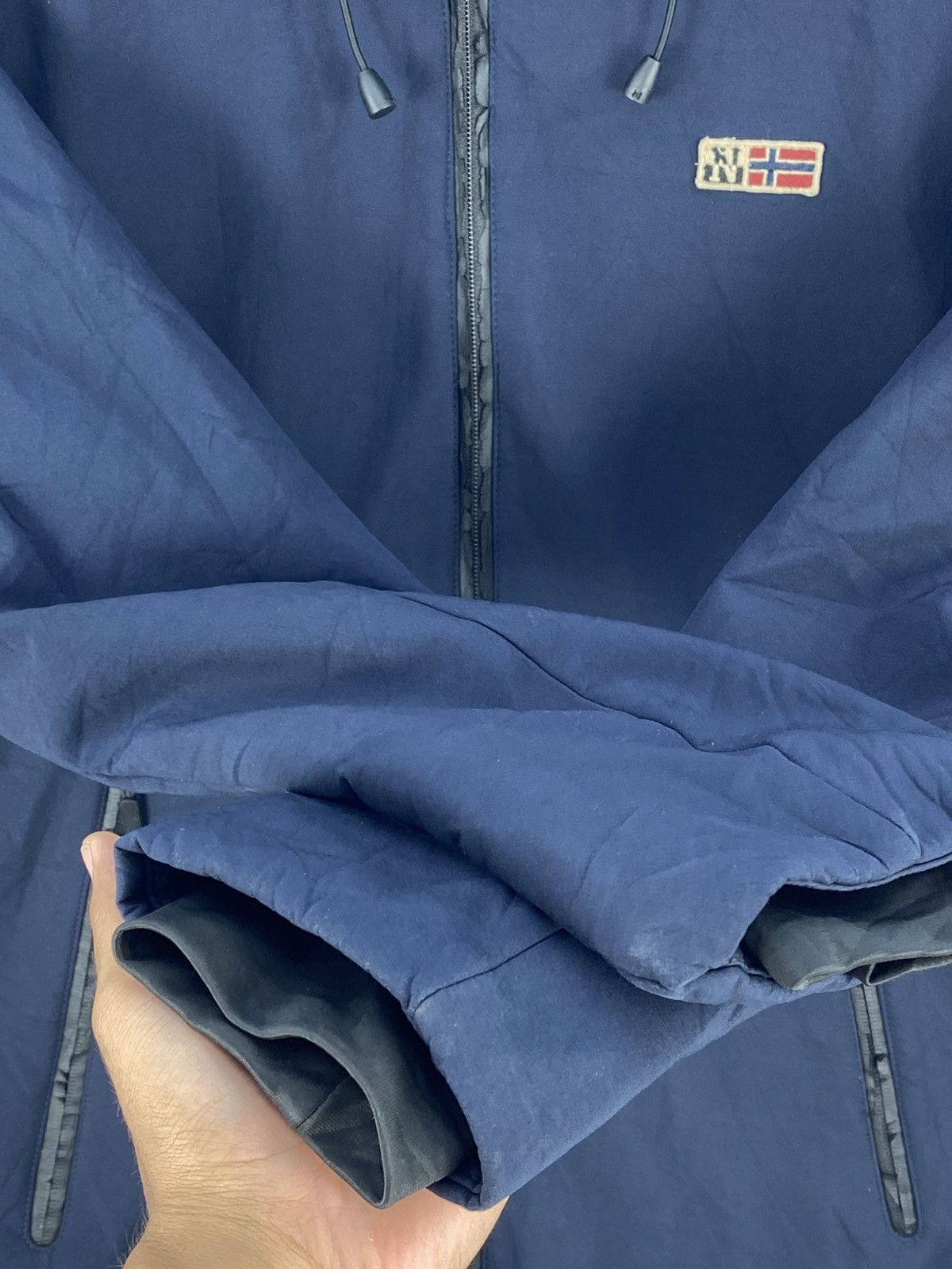 Napapijri Napapijri Gorpcore Windbreaker Fleece Lining Jacket Size US M / EU 48-50 / 2 - 12 Thumbnail