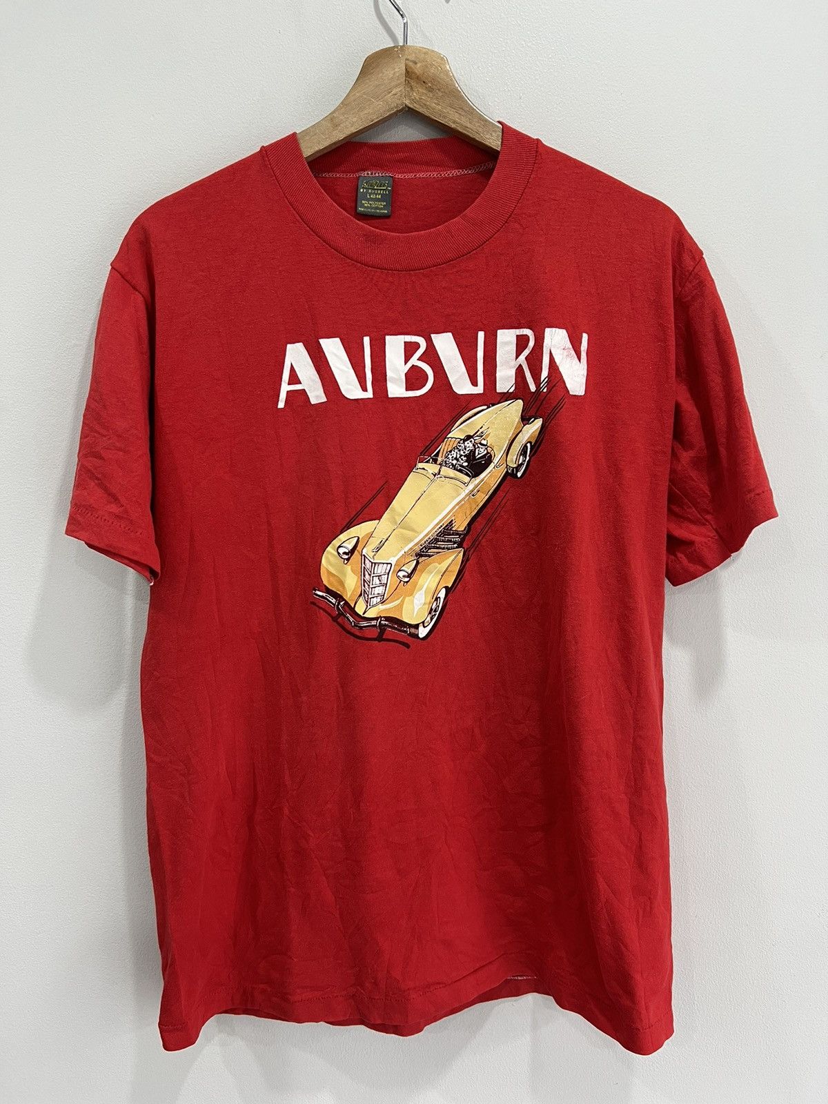 Vintage Vintage Auburn Car Tee Shirt Racing Cord Duesenberg Size US L / EU 52-54 / 3 - 1 Thumbnail