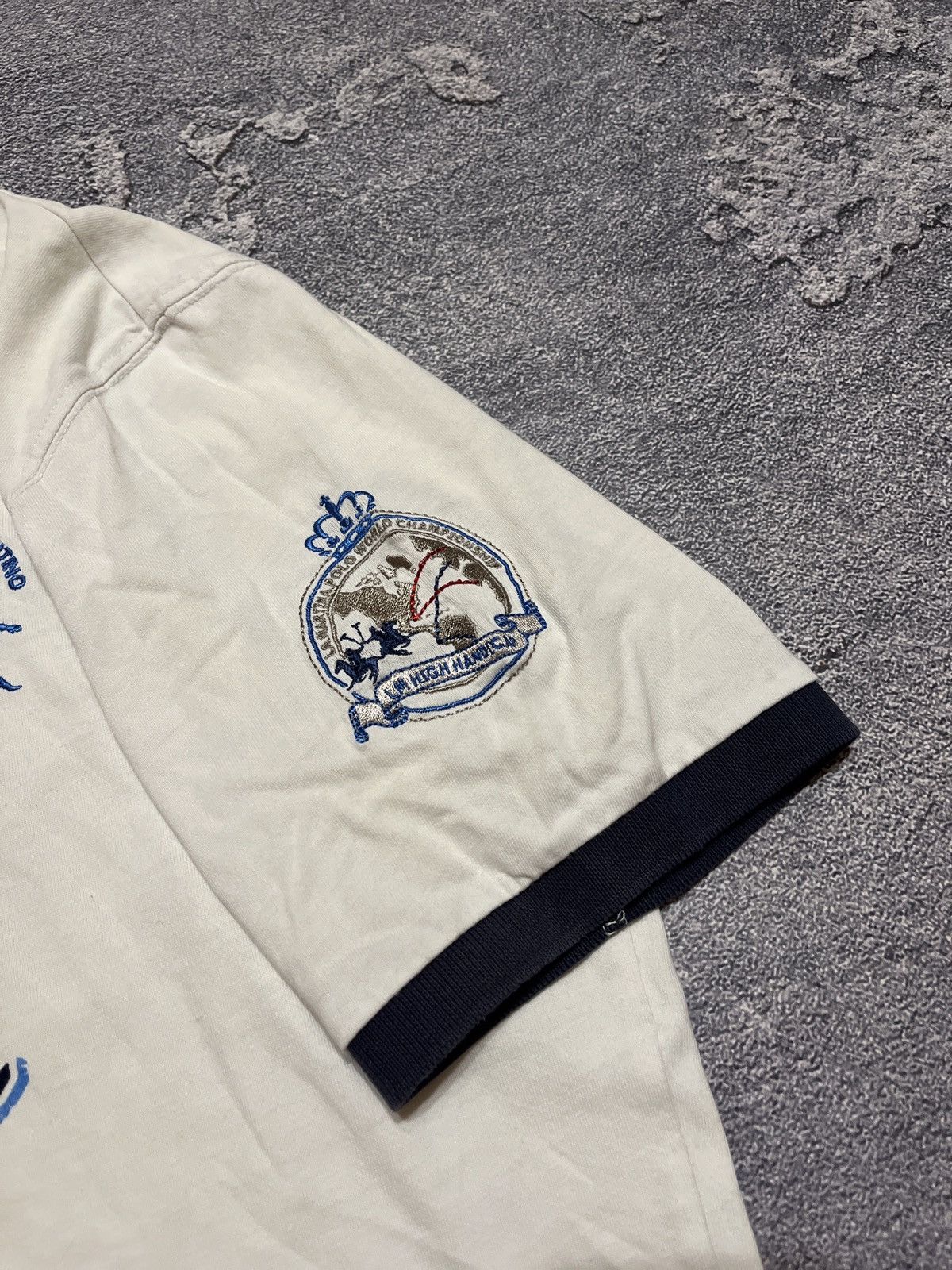 La Martina × Vintage Vintage La Martina Australian Polo Team Polo T-shirt Size US XXL / EU 58 / 5 - 4 Thumbnail