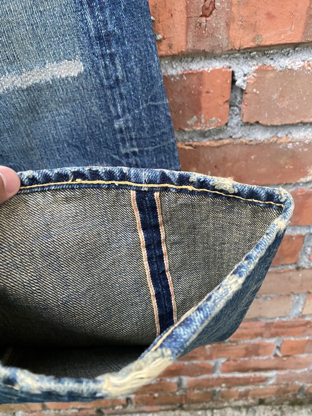 Japanese Brand × Sugar Cane size 31x30 sugarcane toyo redline distressed denime Size US 31 - 5 Thumbnail
