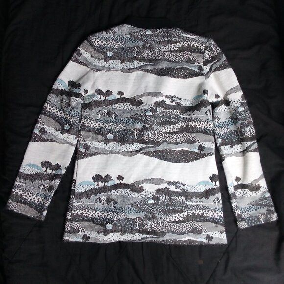 Other Vintage Jack Winter Pastoral Landscape AOP Cardigan Sweater Size US S / EU 44-46 / 1 - 5 Thumbnail