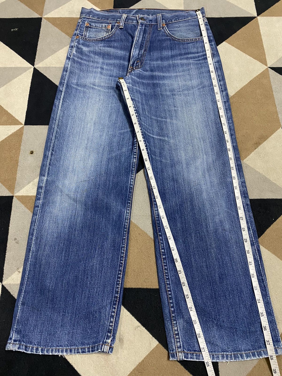 Levi's Levi's 501 90’s blue Wide Leg Baggy jeans Size US 31 - 12 Thumbnail