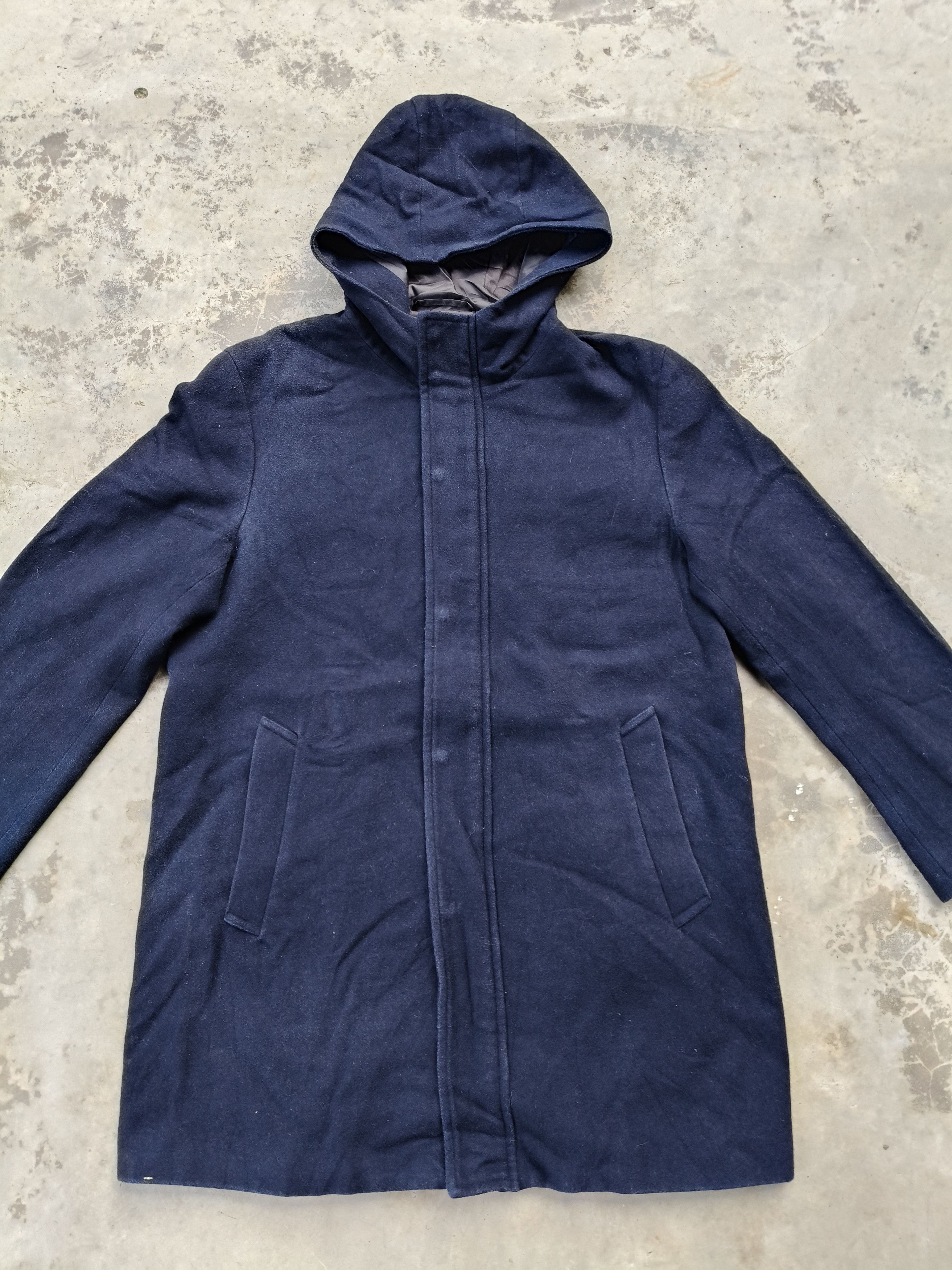 GU GU Wool zipper Long Coat Size US L / EU 52-54 / 3 - 5 Thumbnail